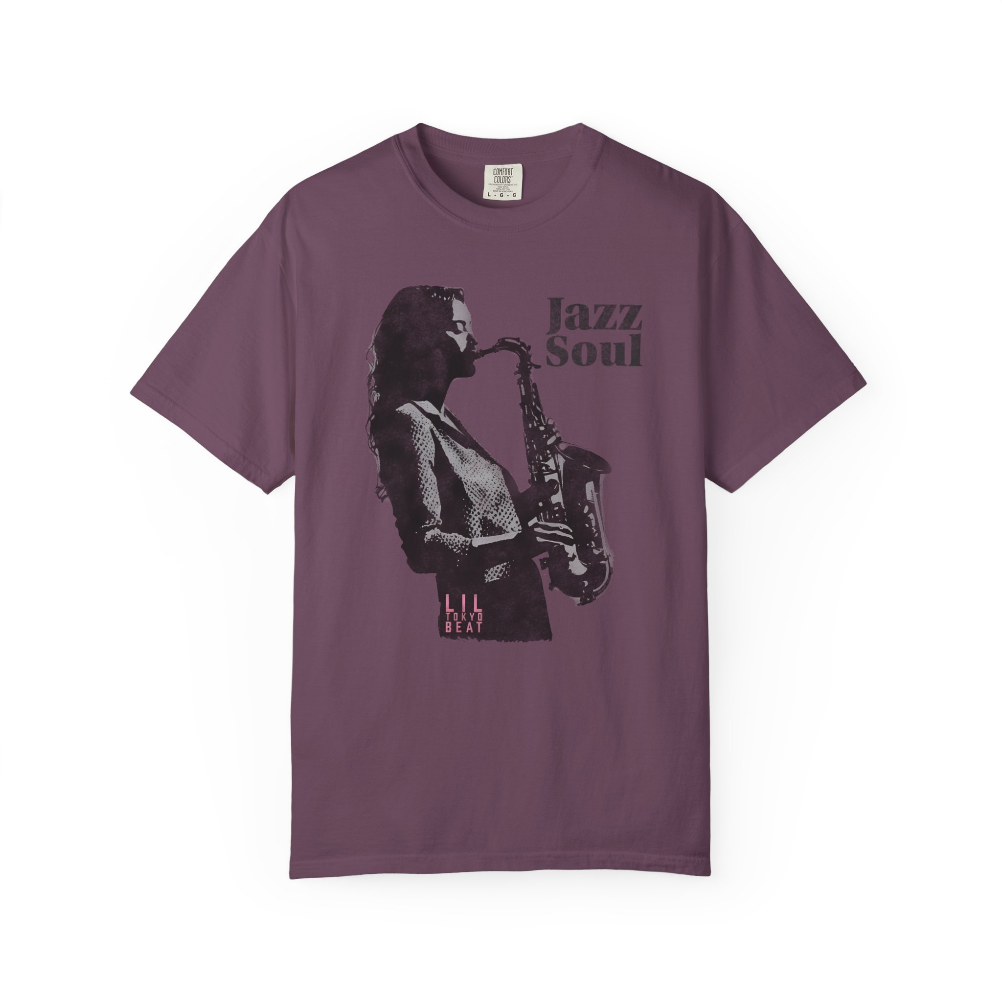 Jazz Soul Saxophone T-shirt, Music Lover Tee, Vintage Jazz Player Shirt, Unisex Tee, Garment-Dyed Shirt, Gift for Jazz Lovers, t7 - Image 10
