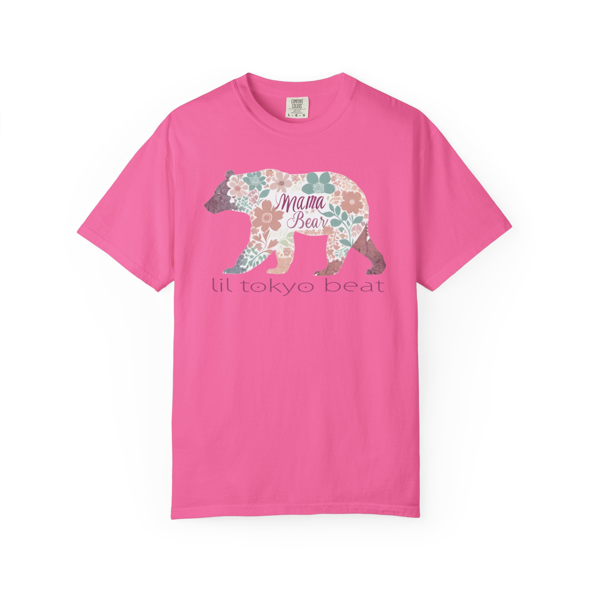 Floral Mama Bear T-Shirt, Cute Gift for Mom, Casual Everyday Wear, Mother's Day, Comfortable Unisex Tee, Nature Lover Apparel, t7 - Image 13