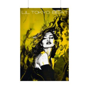 The Allure of Women —Vibrant Art Posters, Modern Home Decor, Fashion Wall Art, Unique Gift for Dance Lovers, Lil Tokyo Beat
