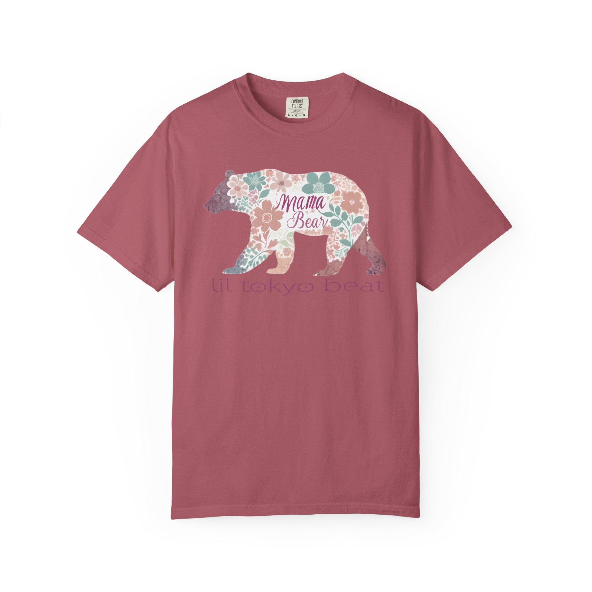 Floral Mama Bear T-Shirt, Cute Gift for Mom, Casual Everyday Wear, Mother's Day, Comfortable Unisex Tee, Nature Lover Apparel, t7 - Image 14