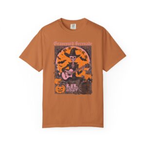 Spooky Halloween T-Shirt, Graveyard Serenade Tee, Unisex Fall Shirt, October Celebration Clothing, Unique Costume Alternative, t0