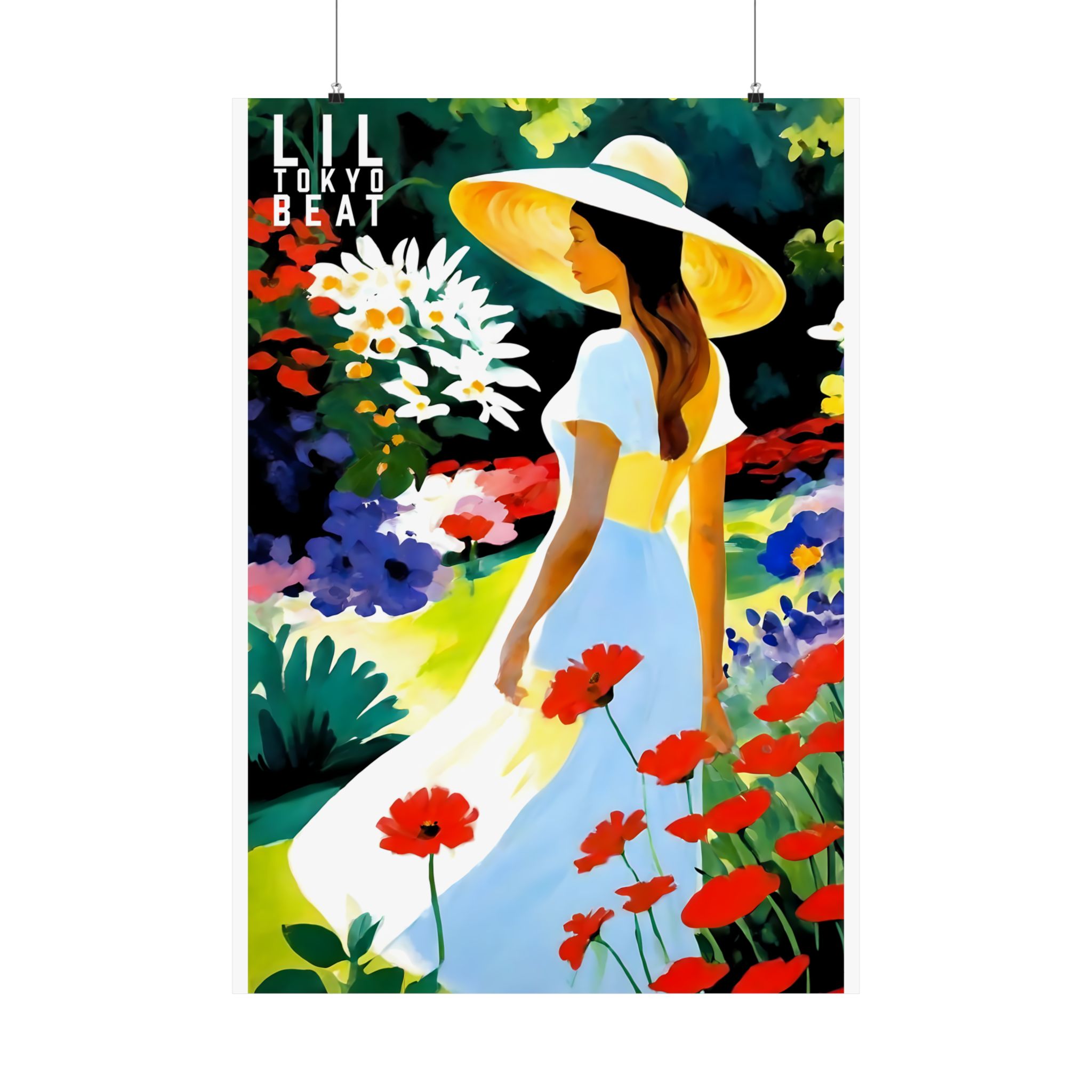 Botanical Wall Art Print, Matte Vertical Posters, Summer Vibes Poster, Floral Home Decor, Garden Lover Gift, Nature-Inspired Artwork, Woman - Image 12