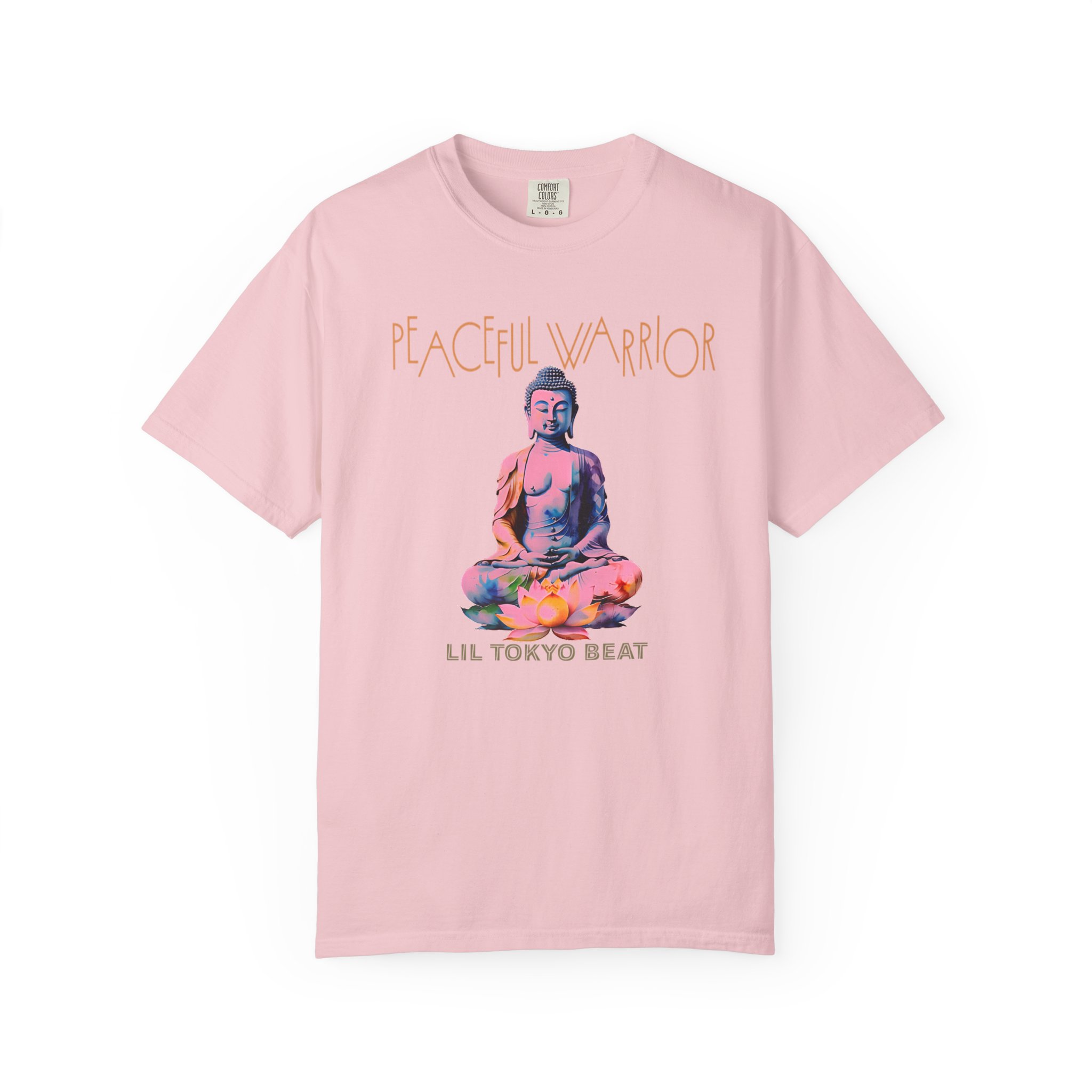 Peaceful Warrior Unisex T-shirt, Buddha Graphic Tee, Enlightenment Yoga Meditation Shirt, Spiritual Apparel, t0 - Image 12