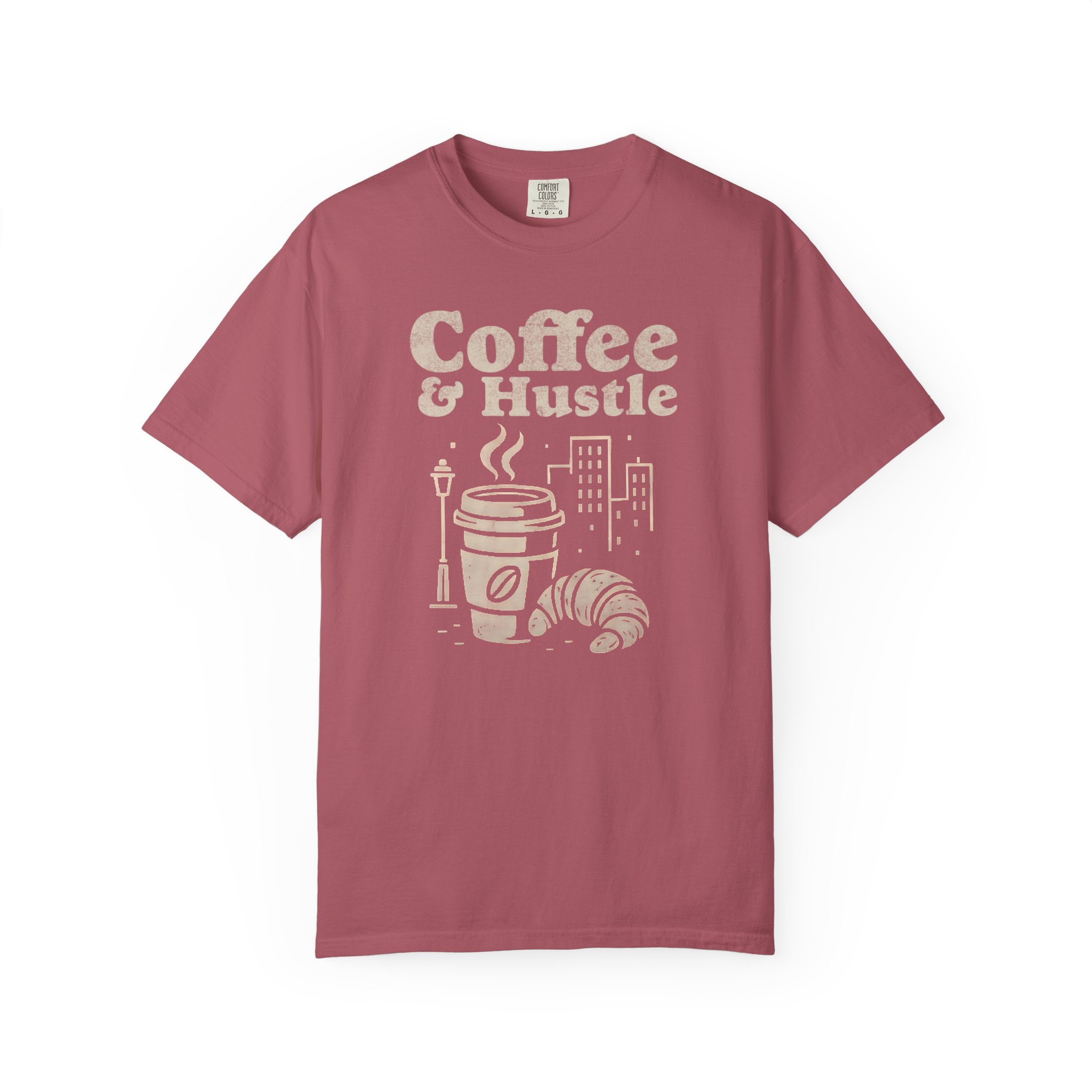 Coffee & Hustle T-Shirt — Morning Coffee Motivational Tee - Image 14