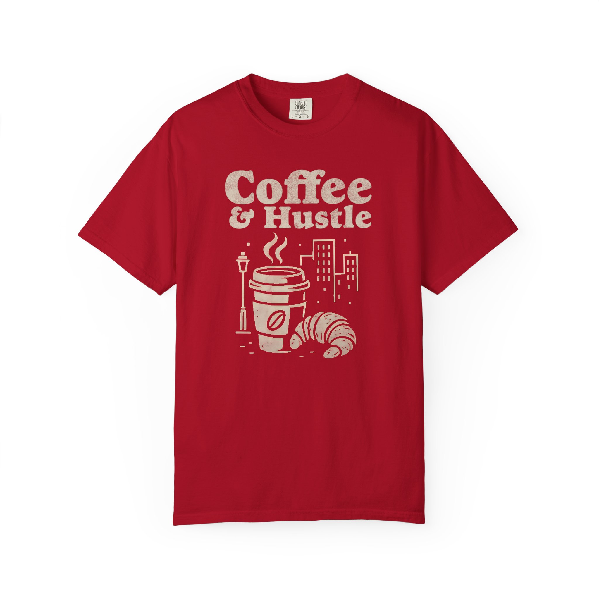 Coffee & Hustle T-Shirt — Morning Coffee Motivational Tee - Image 15