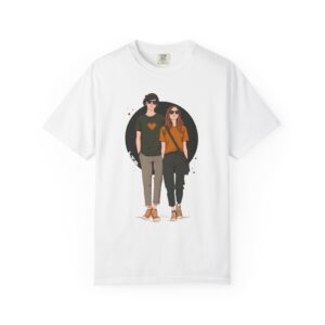 Cool Couple Sunglasses Valentine T-Shirt | Modern Love Street Style Tee