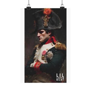 Imperial Commander Portrait Poster — Classic Military Oil Painting Art