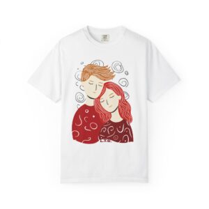 Romantic Couple Graphic T-Shirt — Valentine's Day Gift