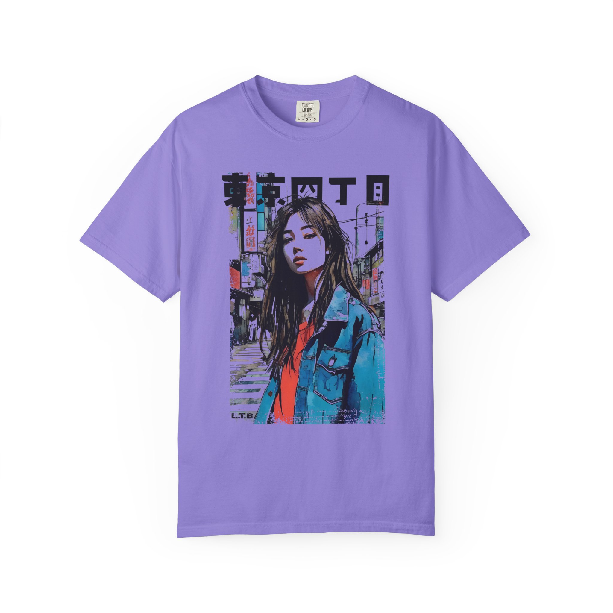 Tokyo Street Girl Graphic Tee | Urban Japanese Art Shirt K.A.T. Style - Image 11