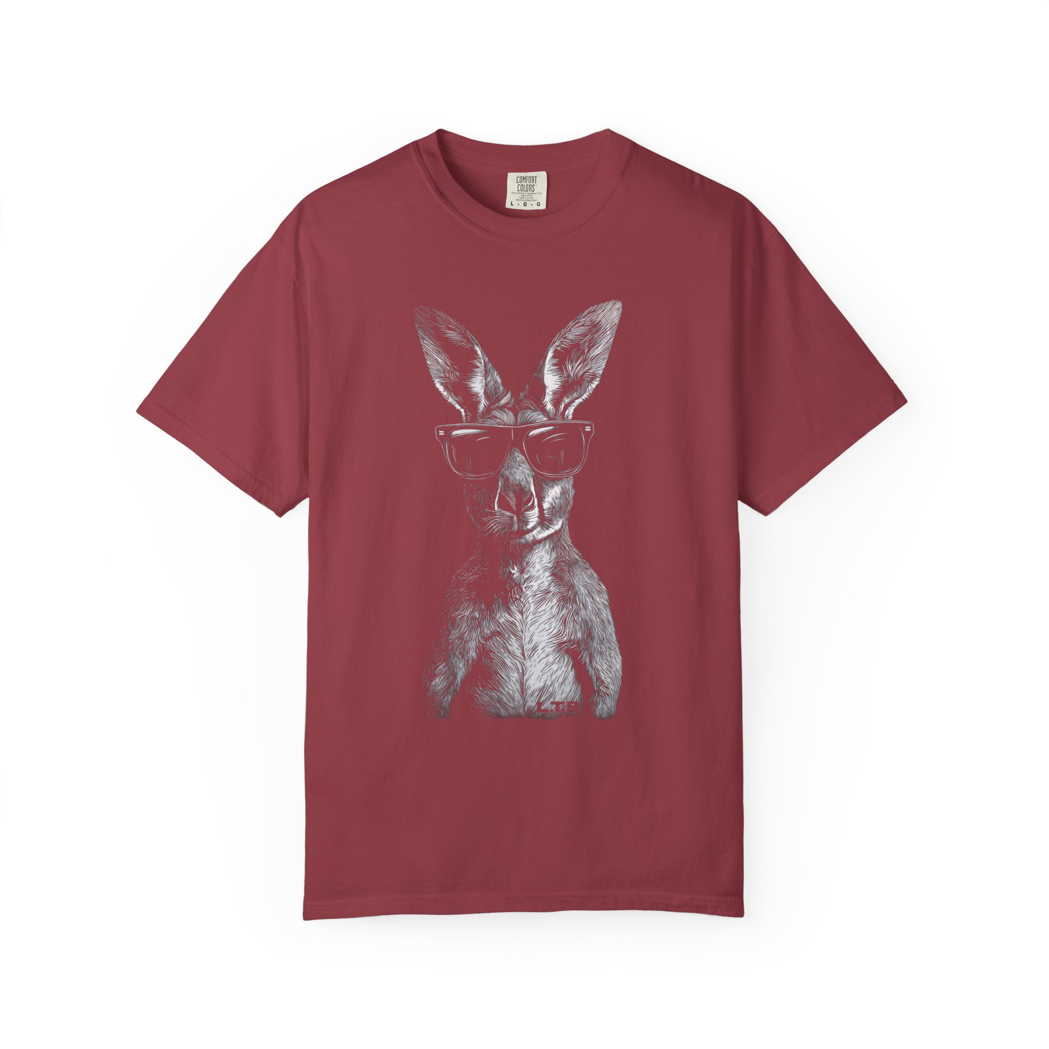Kangaroo Sunglasses Vintage Graphic T-Shirt — Cool Retro Animal Tee - Image 6