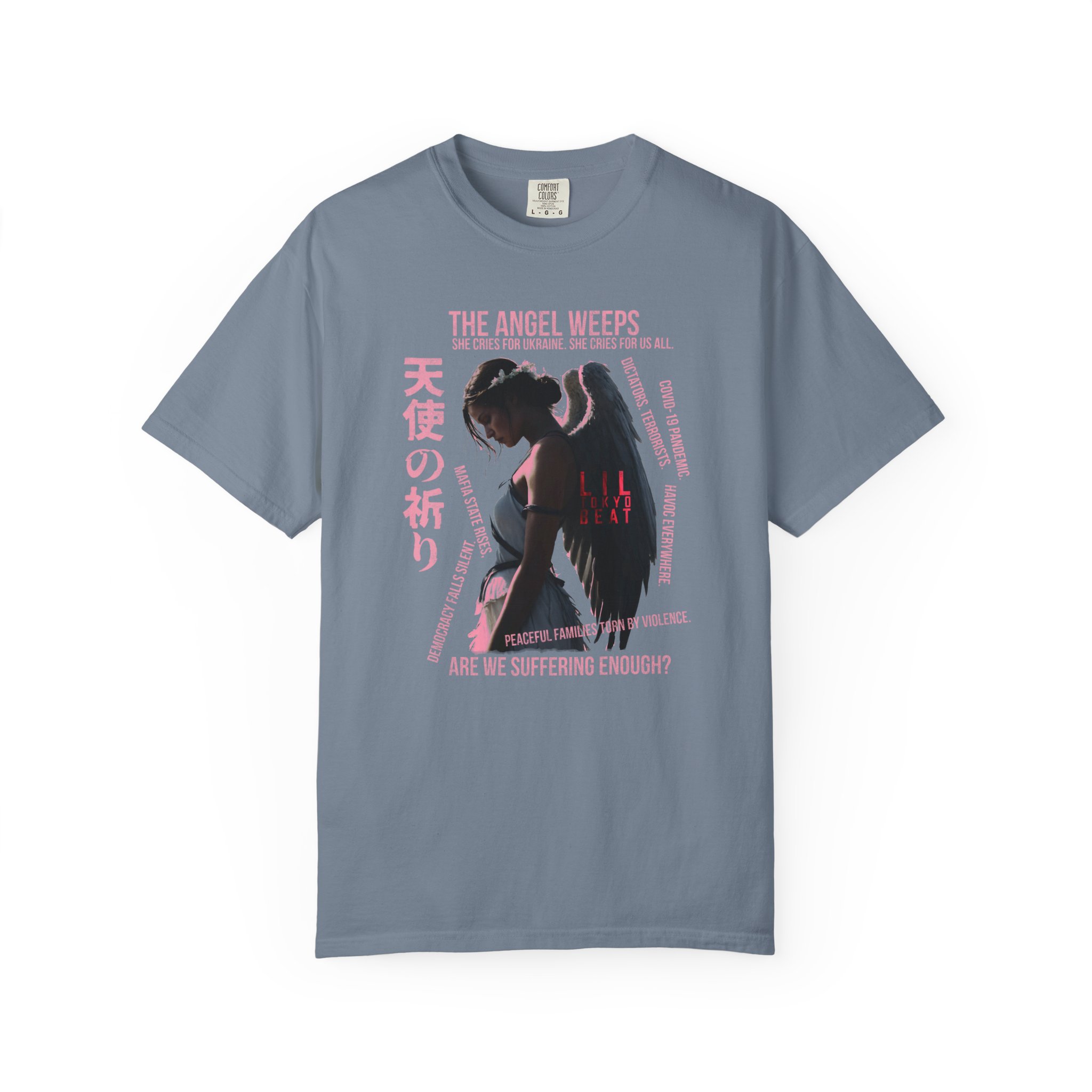 Angel Weeps Unisex T-shirt - Aesthetic Graphic Tee for Art Lovers, Unique Gift for Birthdays, Casual Wear, Spiritual Style, Unique, t0 - Image 6