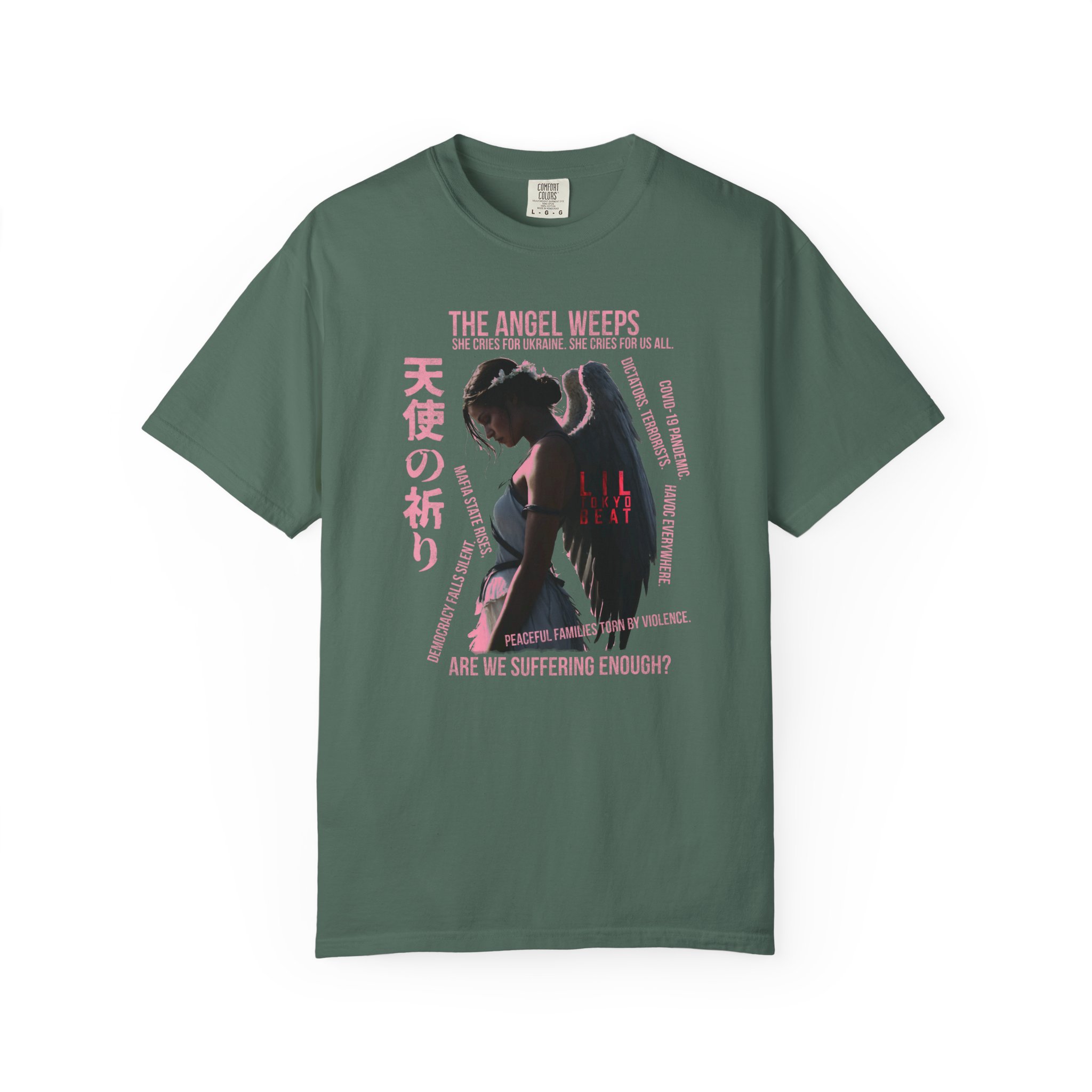 Angel Weeps Unisex T-shirt - Aesthetic Graphic Tee for Art Lovers, Unique Gift for Birthdays, Casual Wear, Spiritual Style, Unique, t0 - Image 12