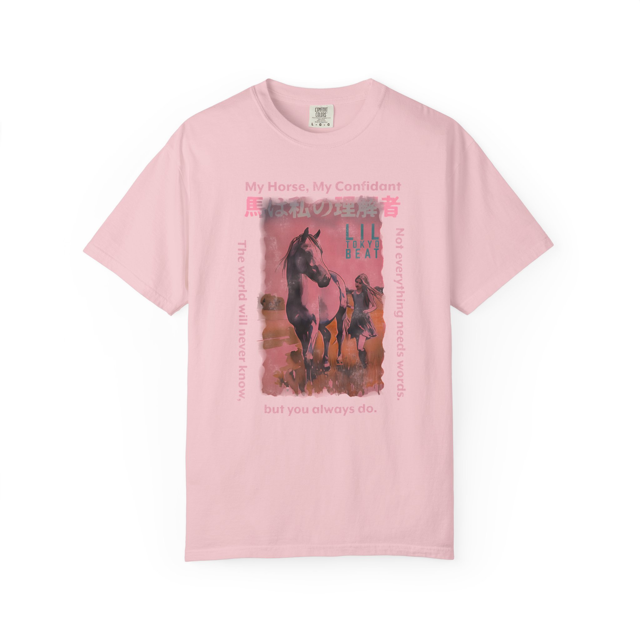 My Horse, My Confidant Unisex T-Shirt | Unique Gift for Horse Lovers | Equine Themed Apparel | Casual Wear for Animal Lovers, t0 - Image 11