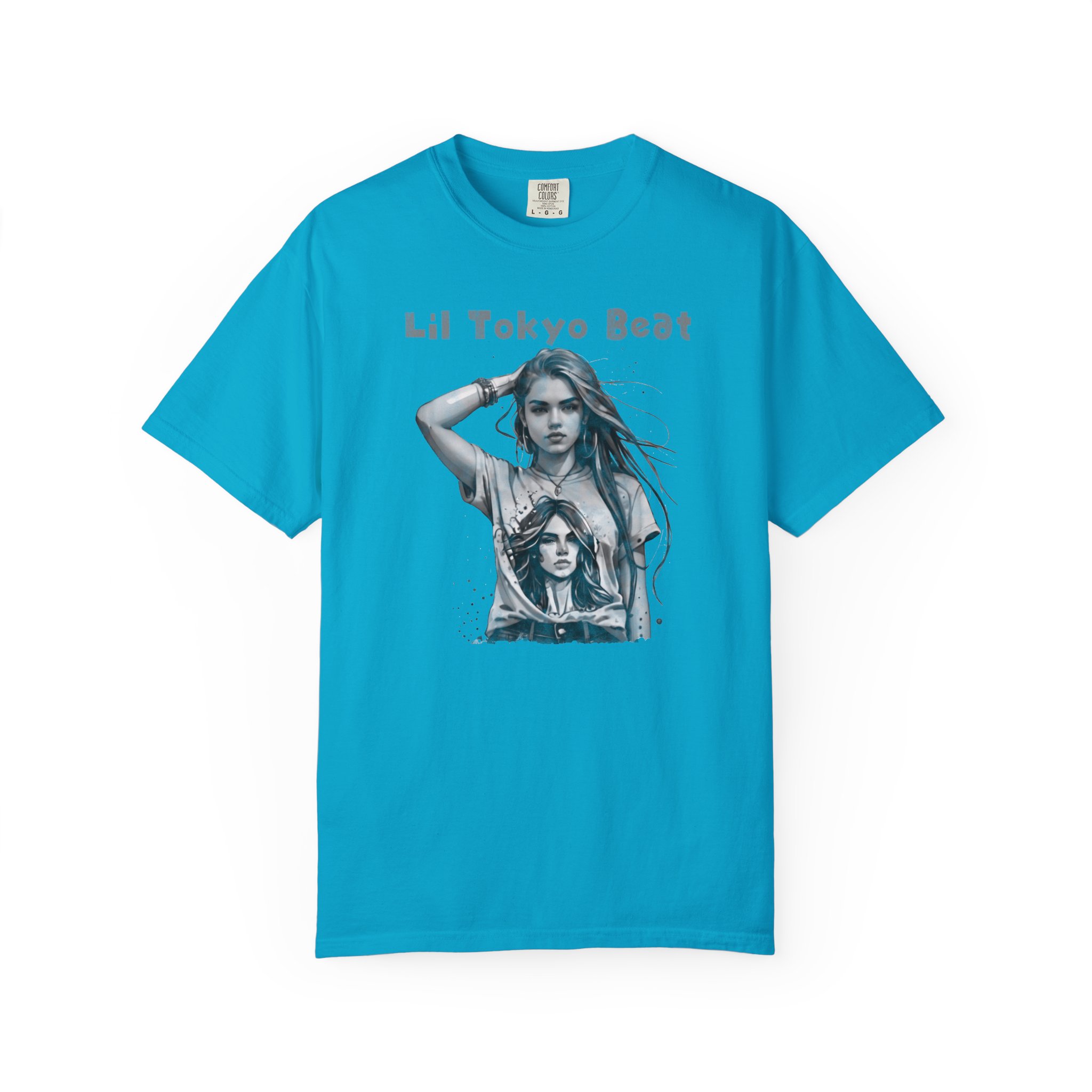 Lil Tokyo Beat Young Girl Graphic Tee | Bold Portrait Design | Indie Streetwear Statement, t7 - Image 7