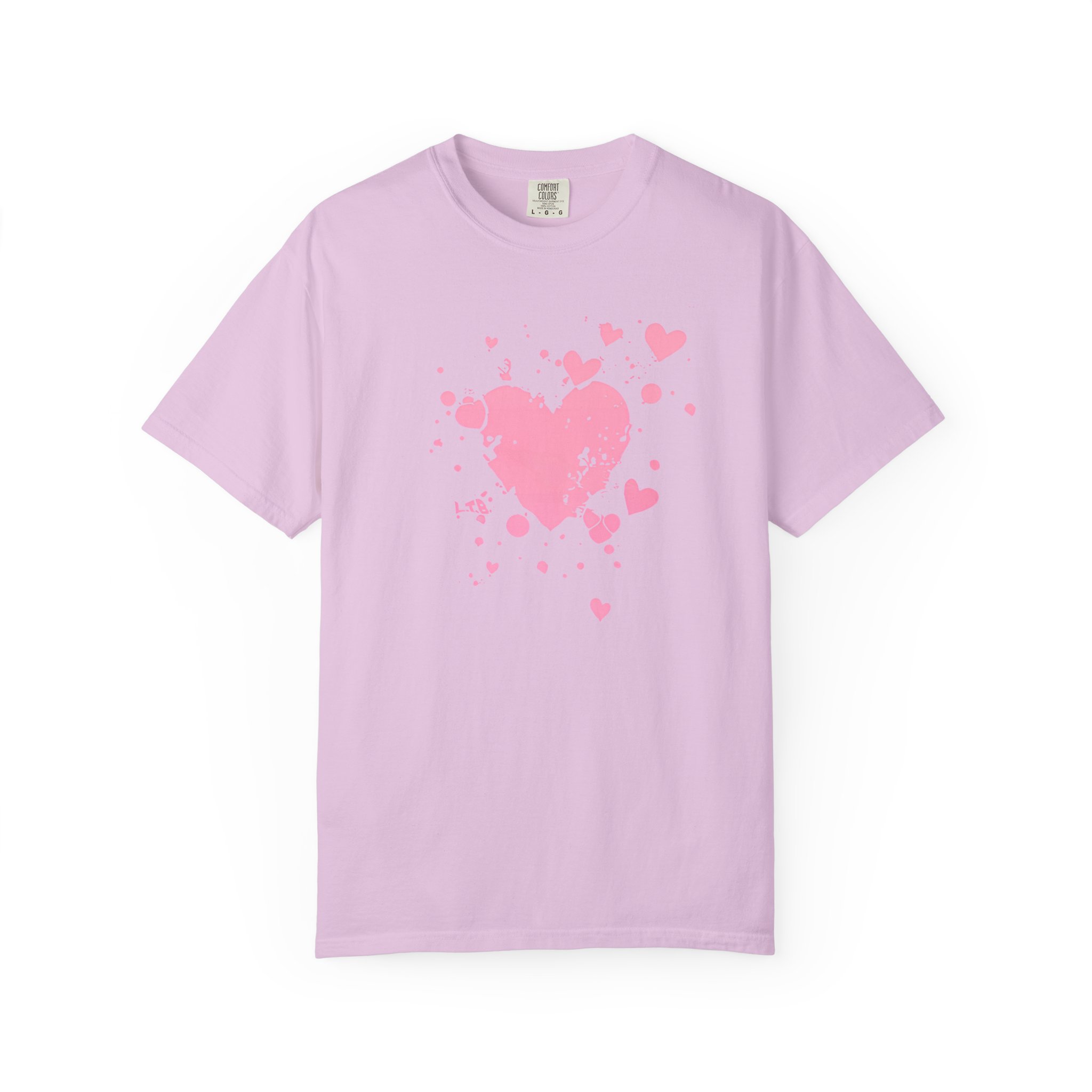 Valentine’s Day Pink Heart Tee — Cute Romantic Graphic T-Shirt - Image 11