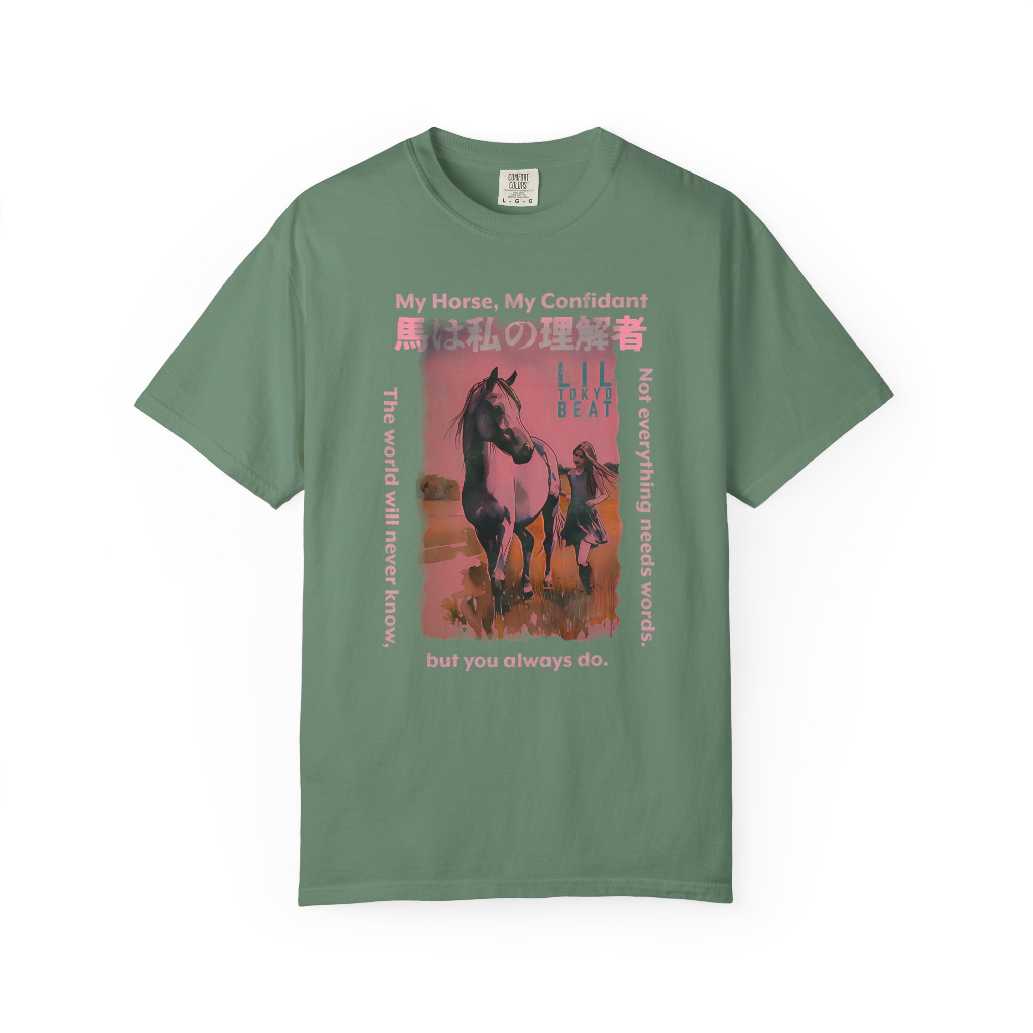 My Horse, My Confidant Unisex T-Shirt | Unique Gift for Horse Lovers | Equine Themed Apparel | Casual Wear for Animal Lovers, t0 - Image 5