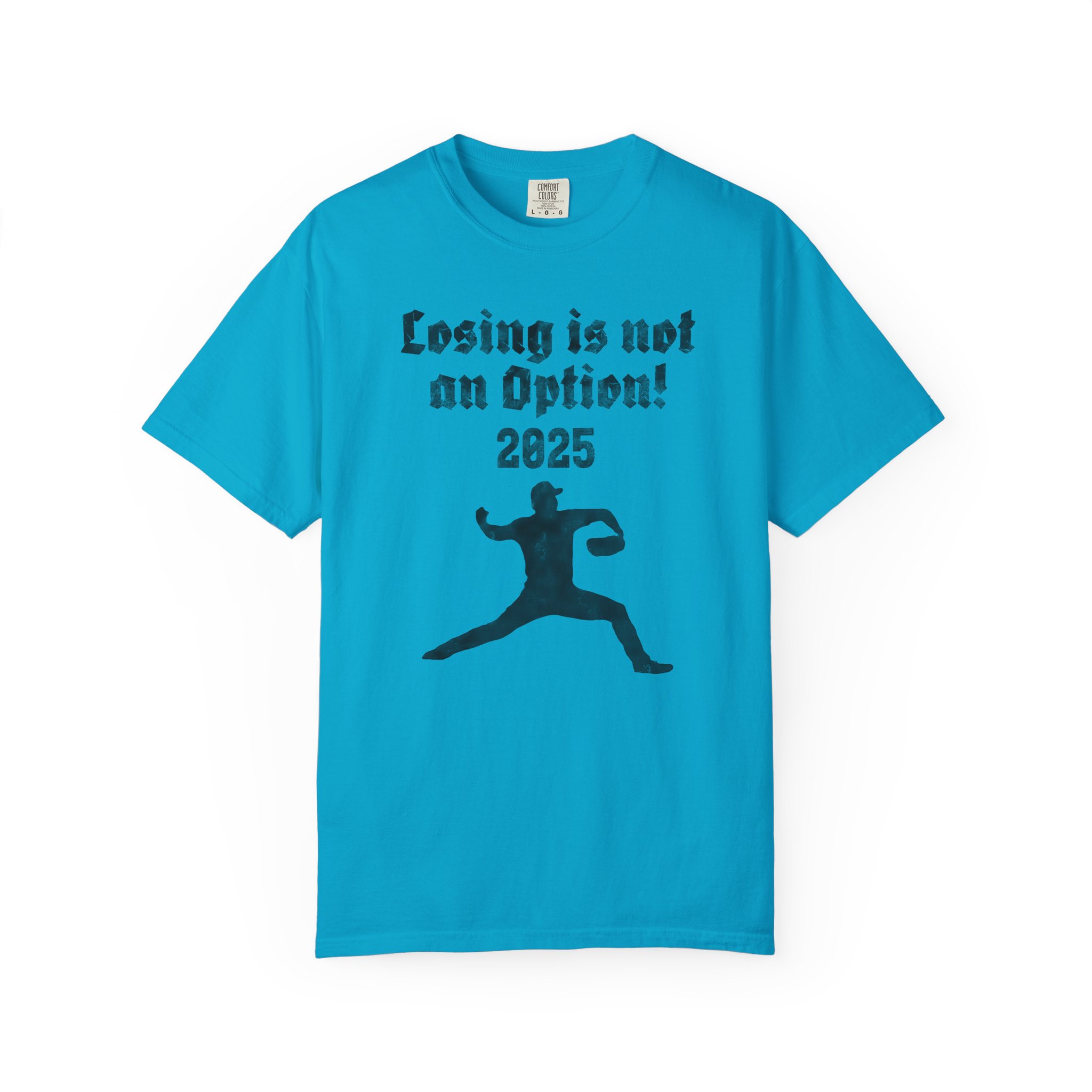 Losing Is Not an Option 2025 T-Shirt — Motivational Sports Baseball Tee, t2 - Image 6