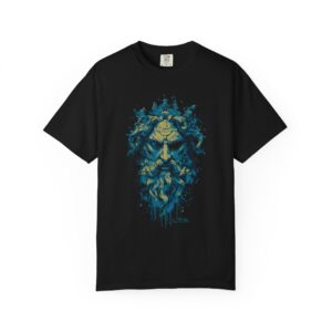 Greek Mythology Inspired Mythic Sea God Face T-Shirt