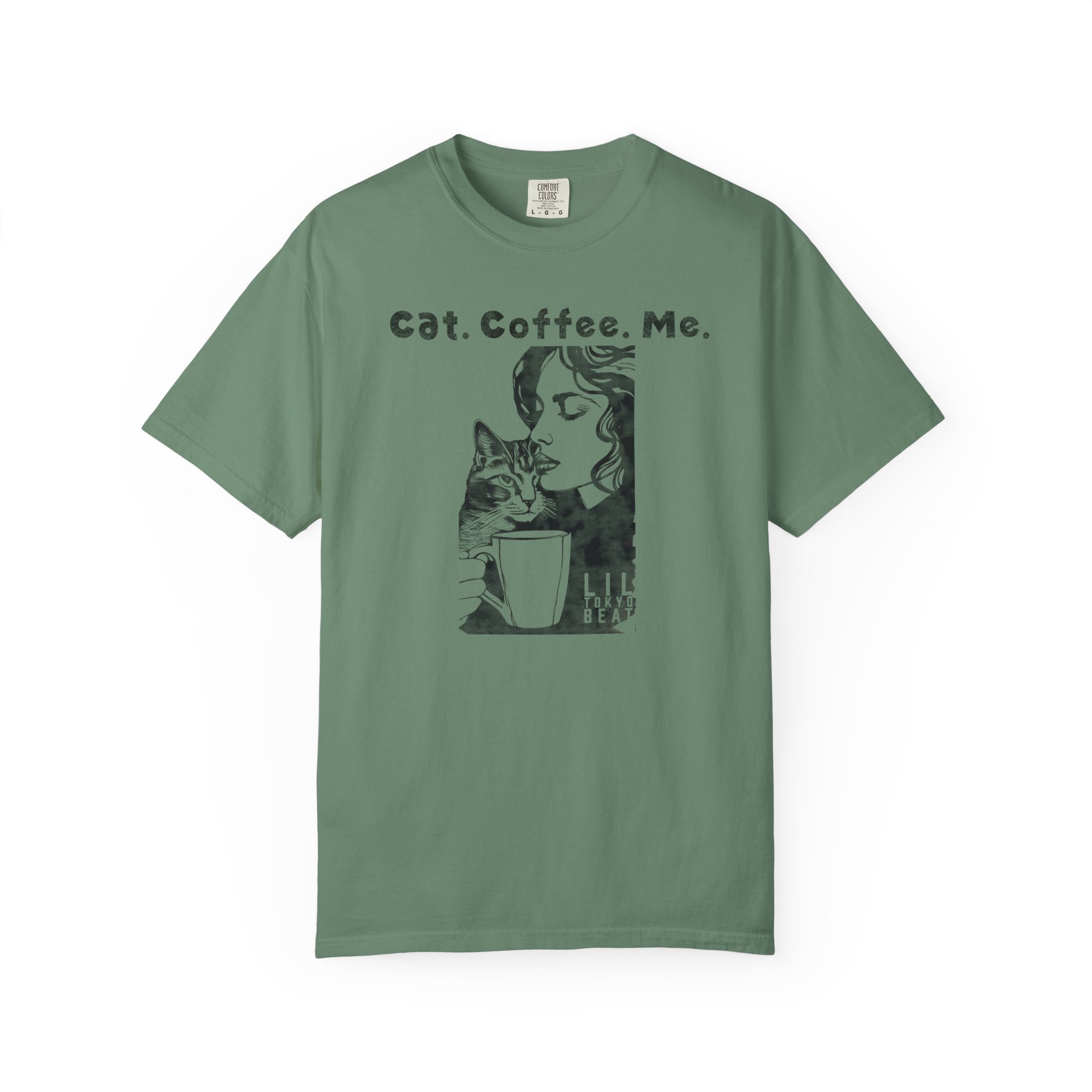 Cat Coffee Me T-shirt | Graphic Cat Lover Coffee Shirt, t2 - Image 7