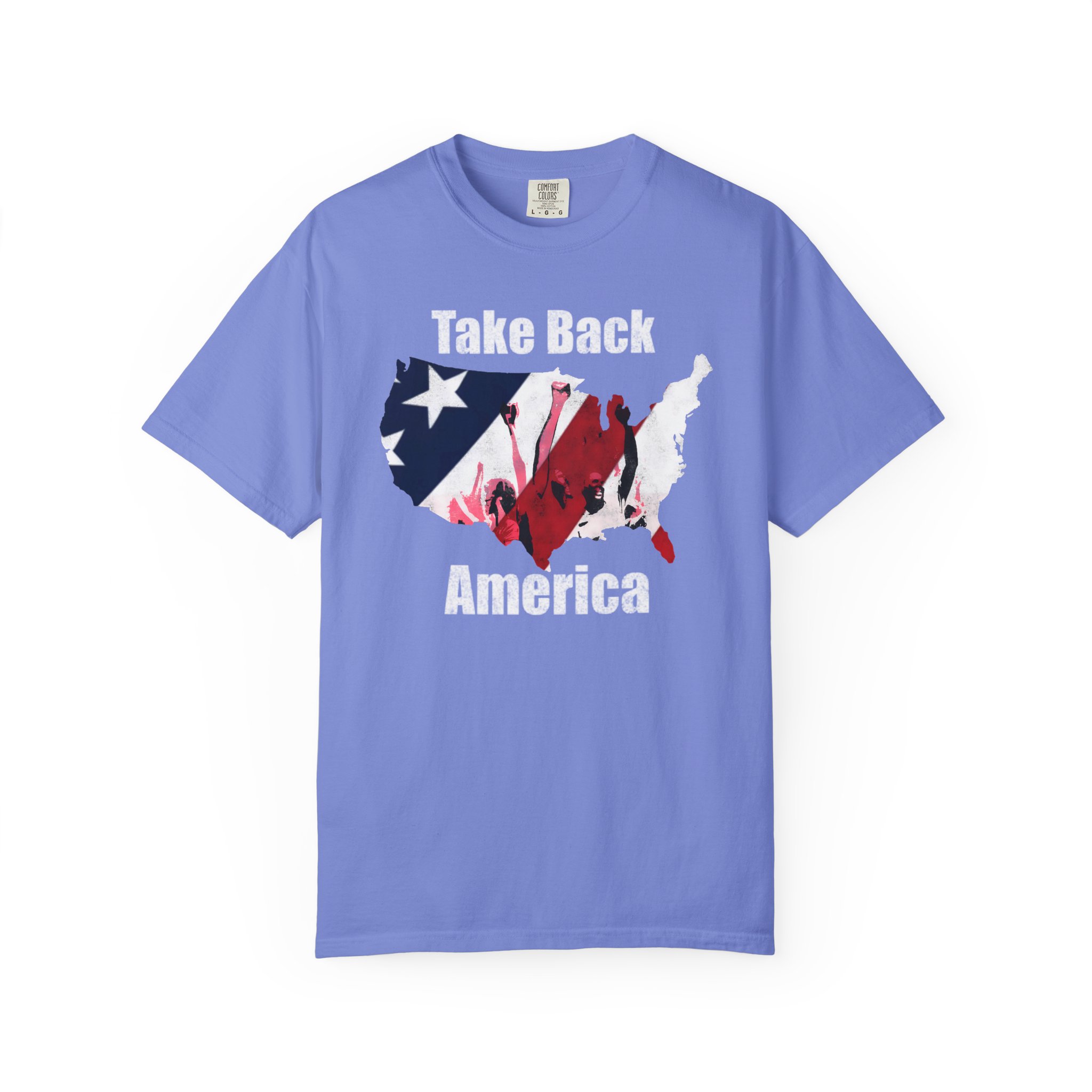 Patriotic Tee, USA Graphic Shirt, American Flag Tshirt, Patriotic Gift, Patriotic Clothing, t7 - Image 5
