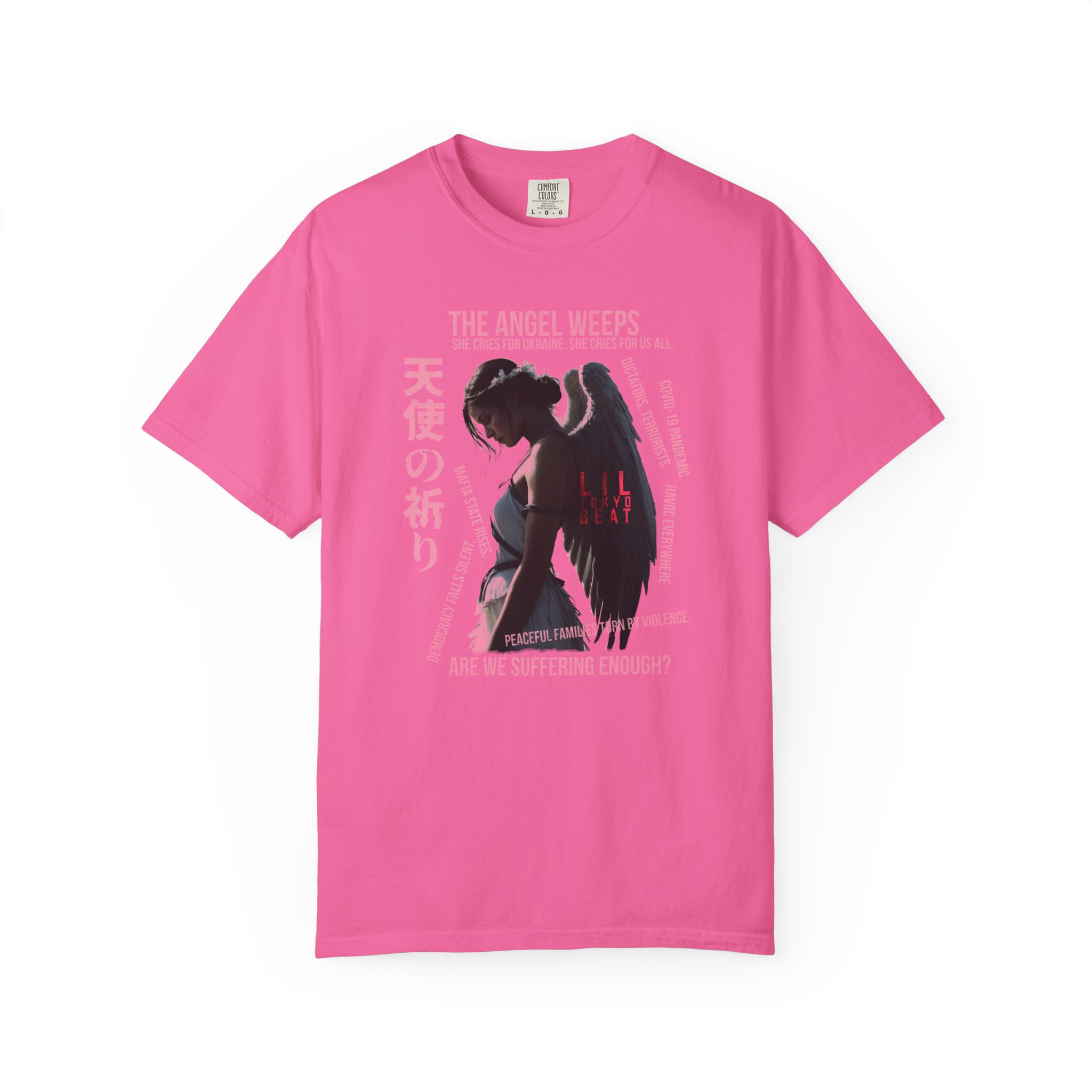 Angel Weeps Unisex T-shirt - Aesthetic Graphic Tee for Art Lovers, Unique Gift for Birthdays, Casual Wear, Spiritual Style, Unique, t0 - Image 14