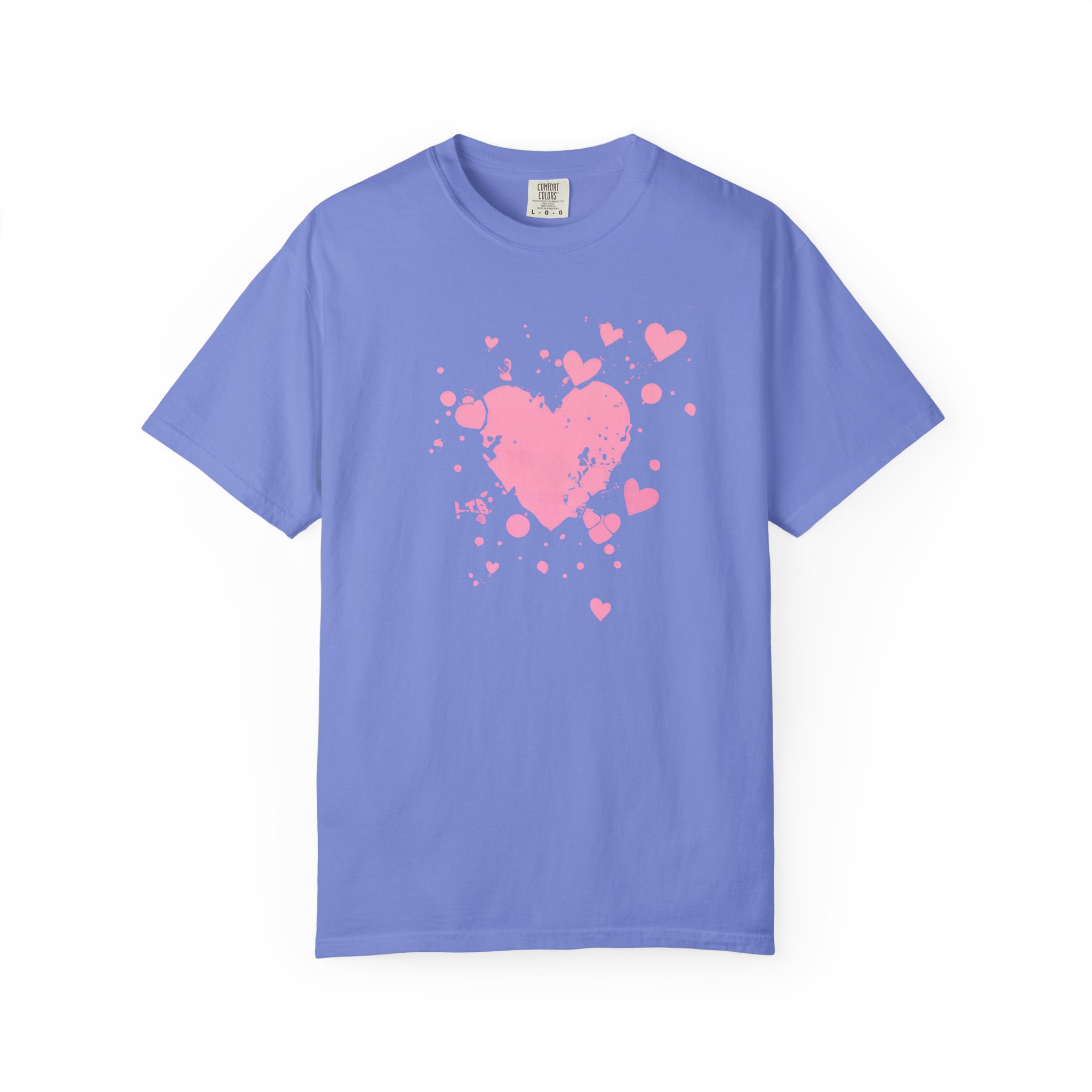 Valentine’s Day Pink Heart Tee — Cute Romantic Graphic T-Shirt - Image 6