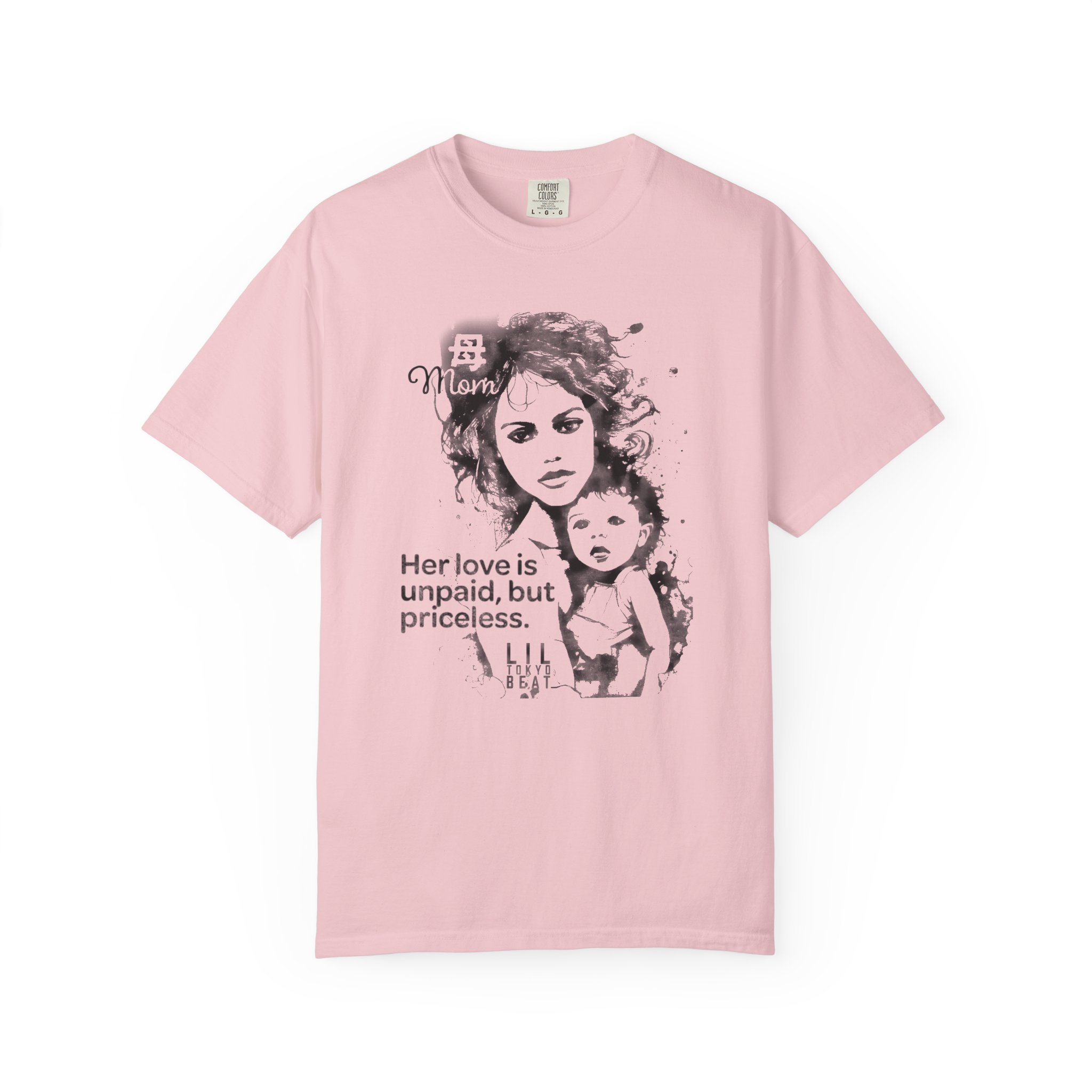 Mom T-Shirt - Her Love Is Unpaid But Priceless, Mothers Day Gift, Heartfelt Graphic Tee, Unisex Tee, Mom Tee, Gift for Mom, t7 - Image 6