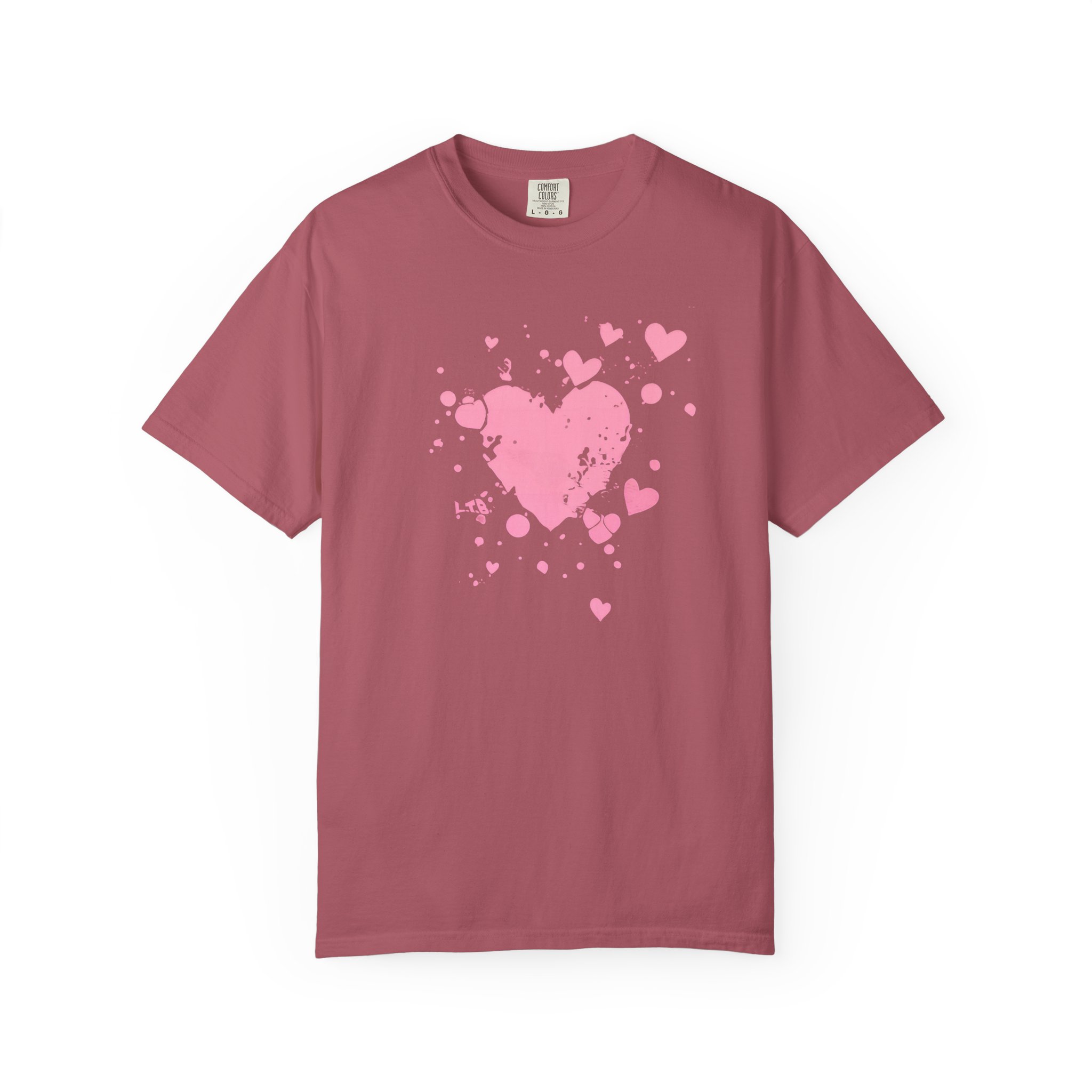 Valentine’s Day Pink Heart Tee — Cute Romantic Graphic T-Shirt - Image 14