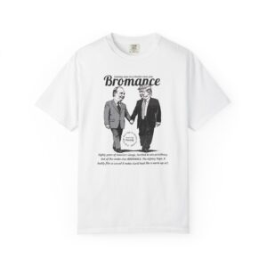 Bromance Parody T-Shirt | Political Satire Movie Poster Tee
