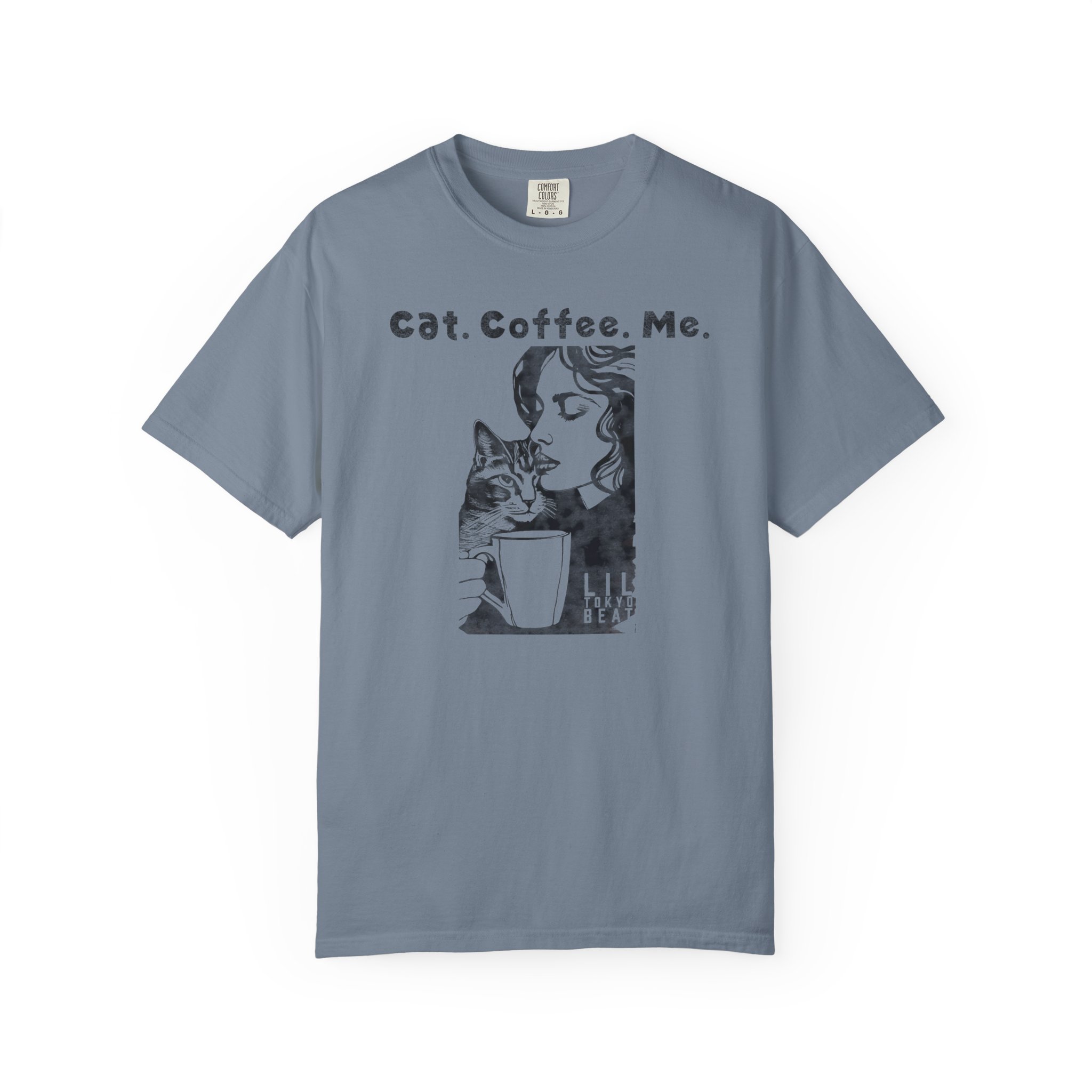 Cat Coffee Me T-shirt | Graphic Cat Lover Coffee Shirt, t2 - Image 10