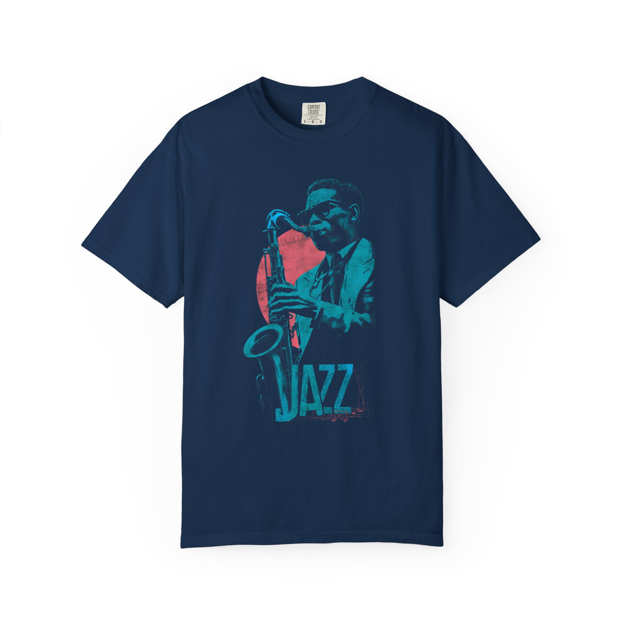 Vintage Jazz Saxophone T-Shirt — Blues Music Tee - Image 5