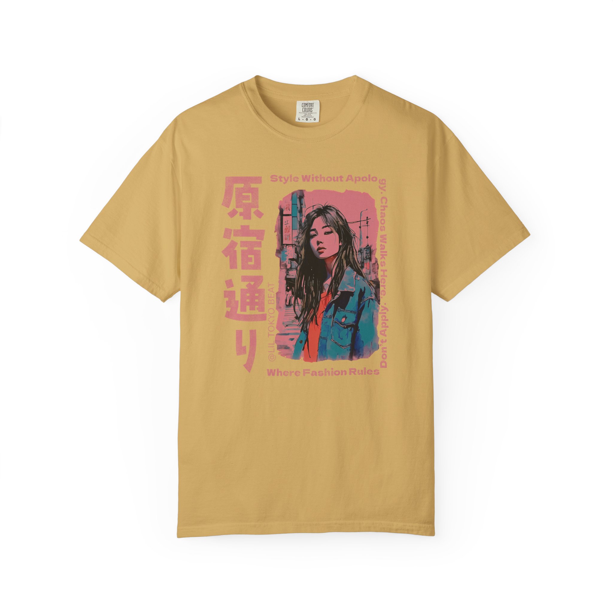 Harajuku Street Style Tee | Japanese Fashion Inspired T-Shirt, Lil Tokyo Beat Style, Unisex Top, Casual Tee, Trendy Graphic Shirt, t0 - Image 3