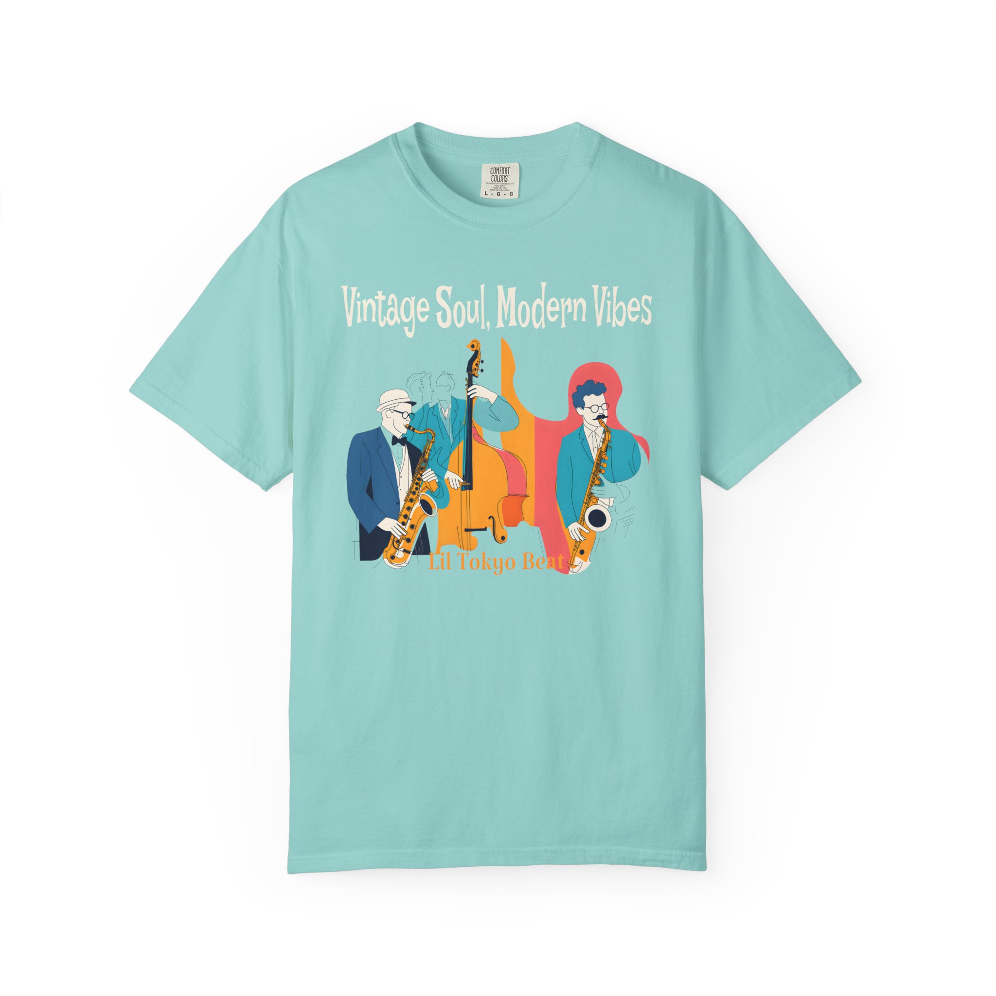 Vintage Soul, Modern Vibes Unisex T-shirt, Music Lover Tee, Vintage Style Shirt, Cool Graphic Tee, Jazz Musician Gift, Jazz lover t0 - Image 6