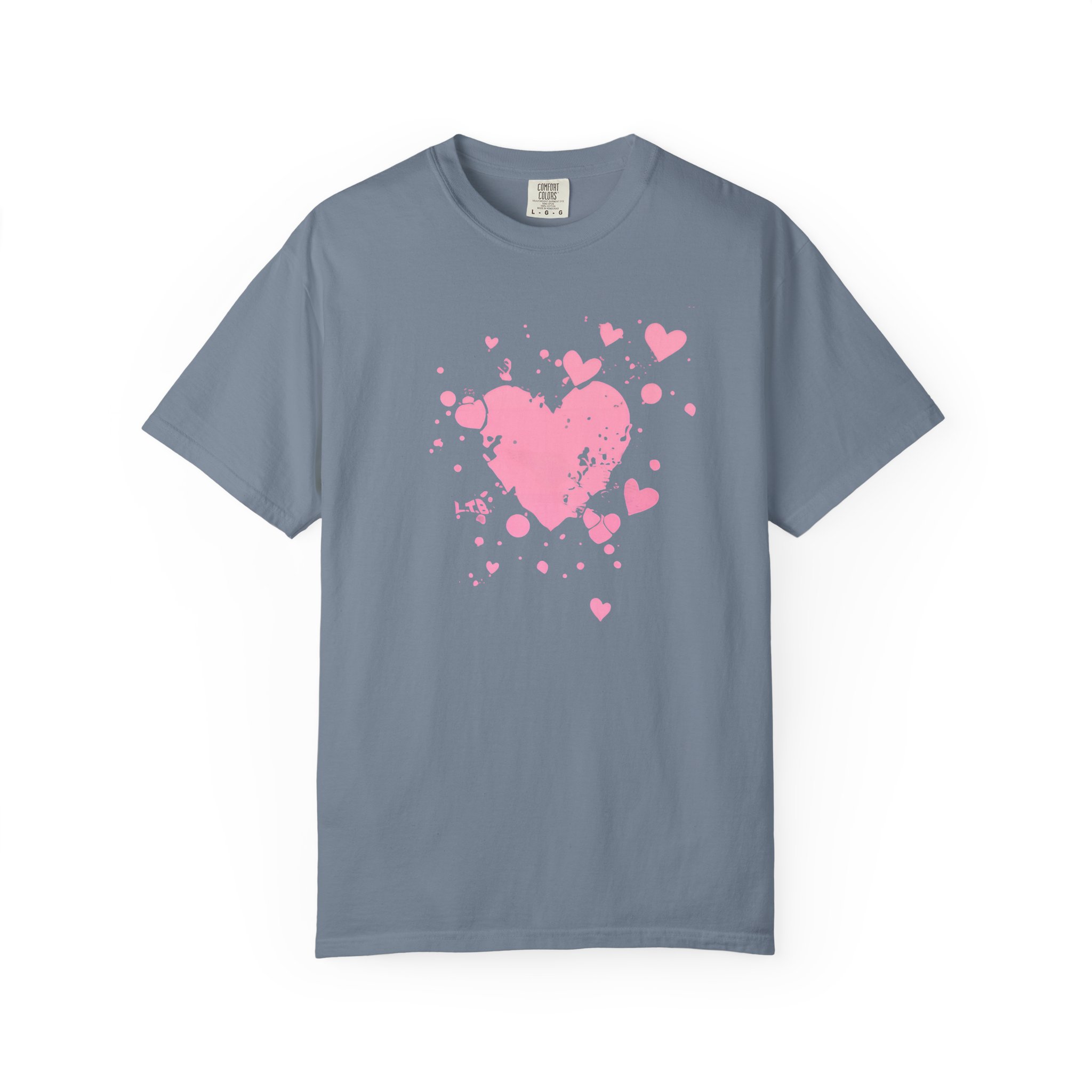 Valentine’s Day Pink Heart Tee — Cute Romantic Graphic T-Shirt - Image 7