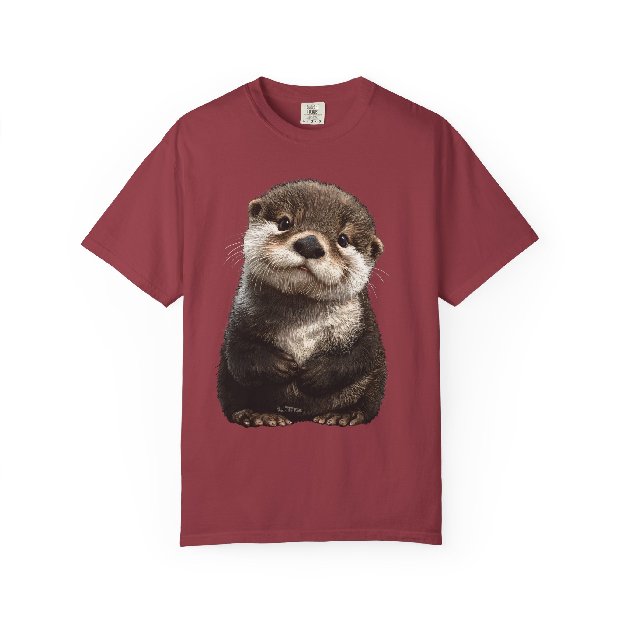 Cute Baby Otter T-Shirt — Adorable Wildlife Graphic Tee - Image 6