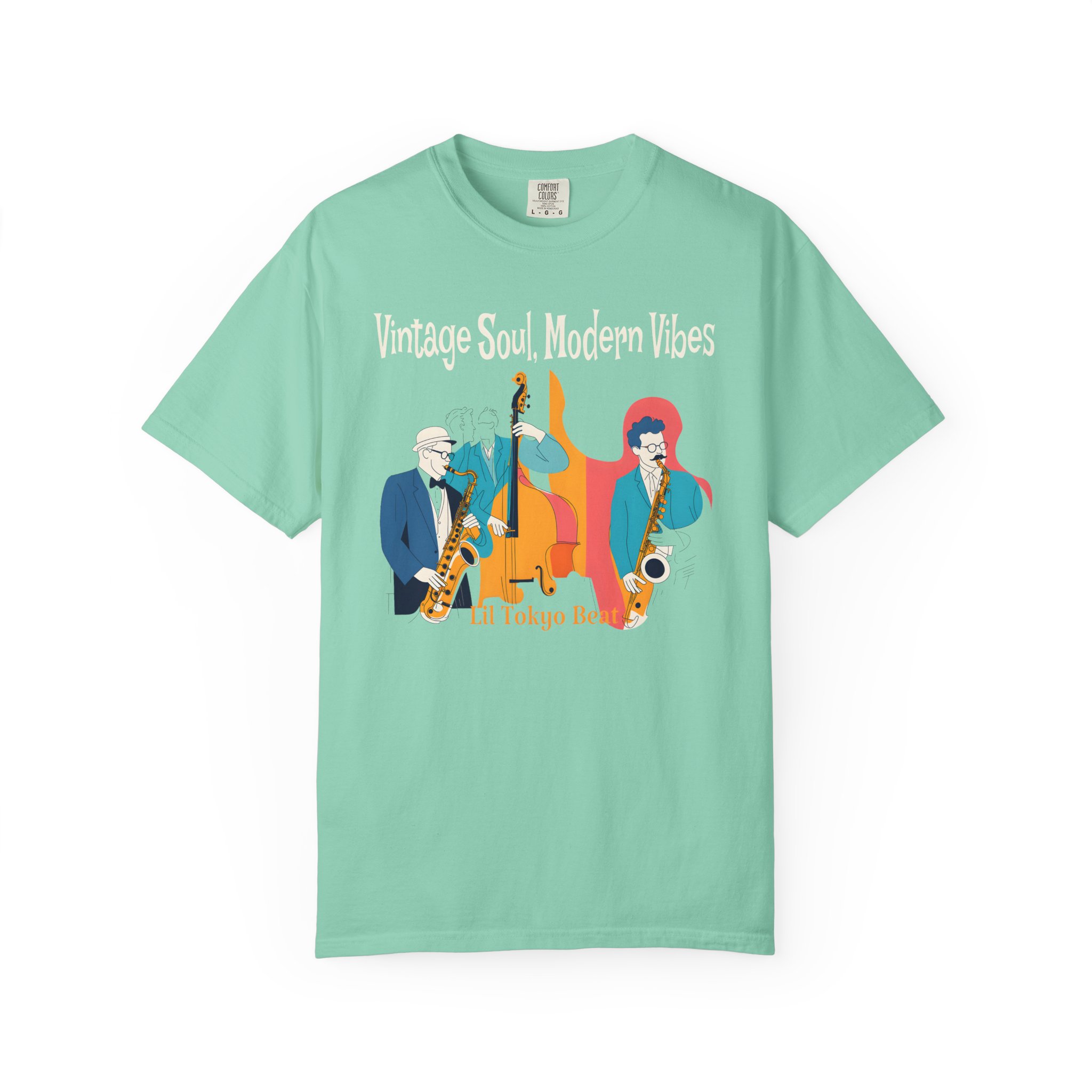 Vintage Soul, Modern Vibes Unisex T-shirt, Music Lover Tee, Vintage Style Shirt, Cool Graphic Tee, Jazz Musician Gift, Jazz lover t0 - Image 13