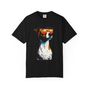 Cool Dog with Sunglasses T-Shirt – Retro Jack Russell Style Tee
