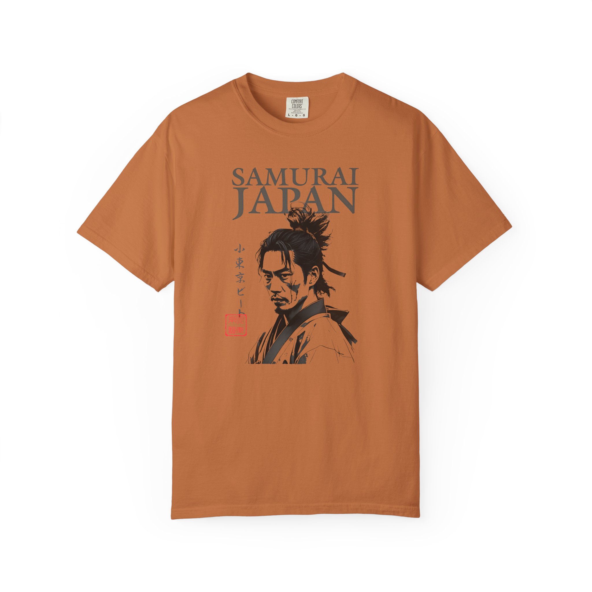 Samurai Japan Graphic T-Shirt — Vintage Japanese Warrior Tee, t0 - Image 3