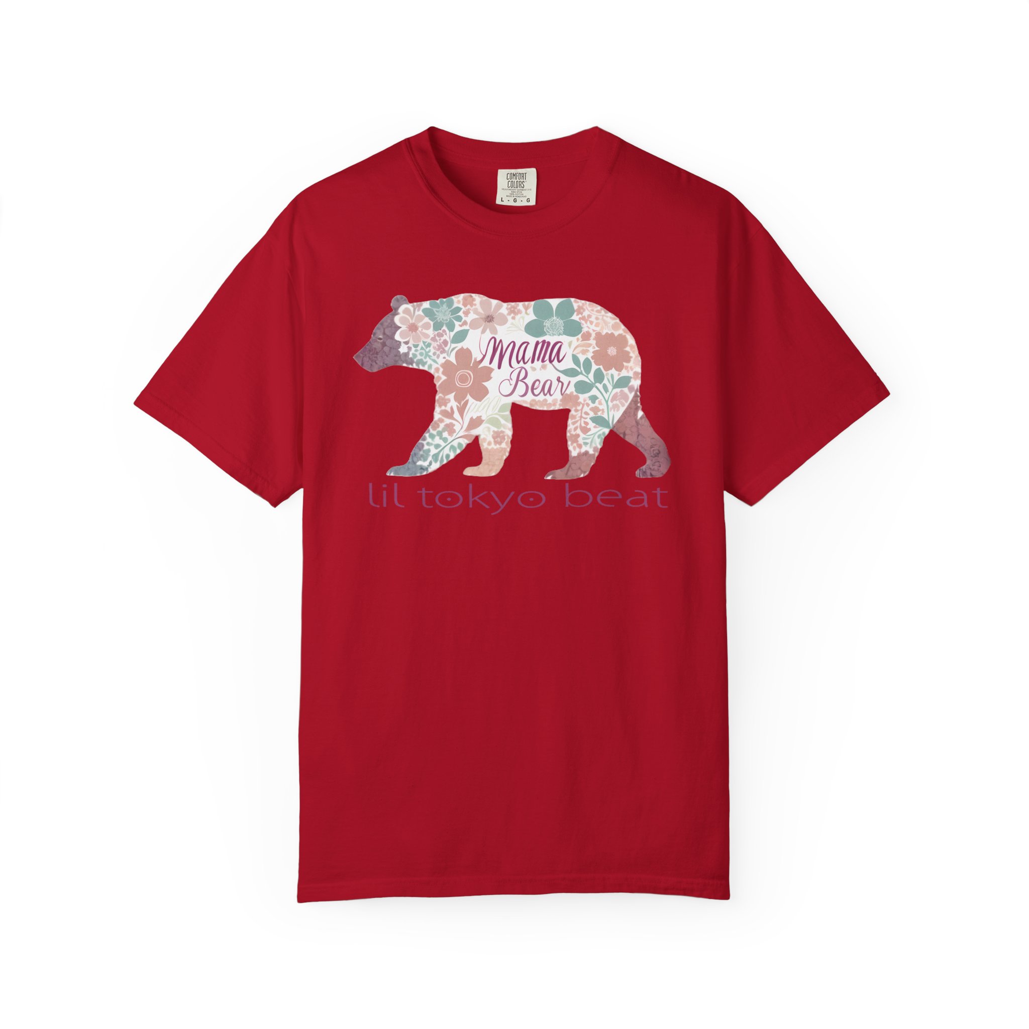 Floral Mama Bear T-Shirt, Cute Gift for Mom, Casual Everyday Wear, Mother's Day, Comfortable Unisex Tee, Nature Lover Apparel, t7 - Image 15