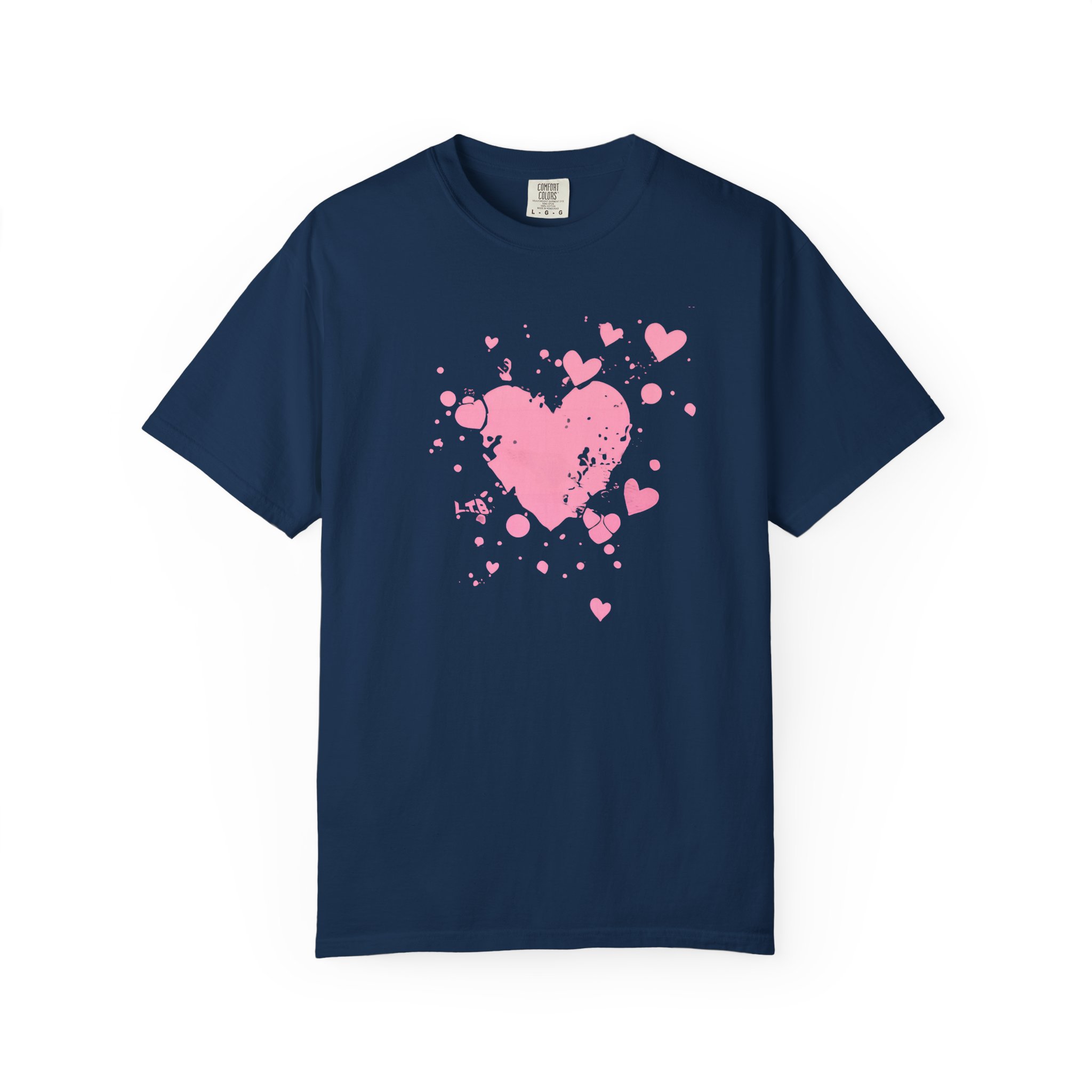 Valentine’s Day Pink Heart Tee — Cute Romantic Graphic T-Shirt - Image 10