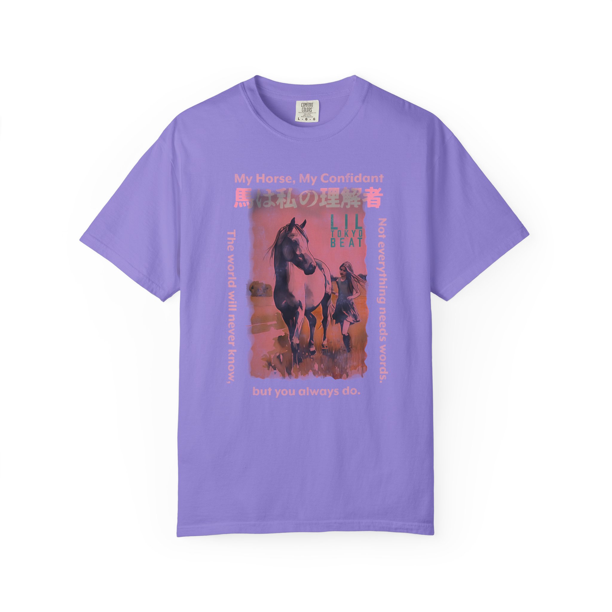 My Horse, My Confidant Unisex T-Shirt | Unique Gift for Horse Lovers | Equine Themed Apparel | Casual Wear for Animal Lovers, t0 - Image 10