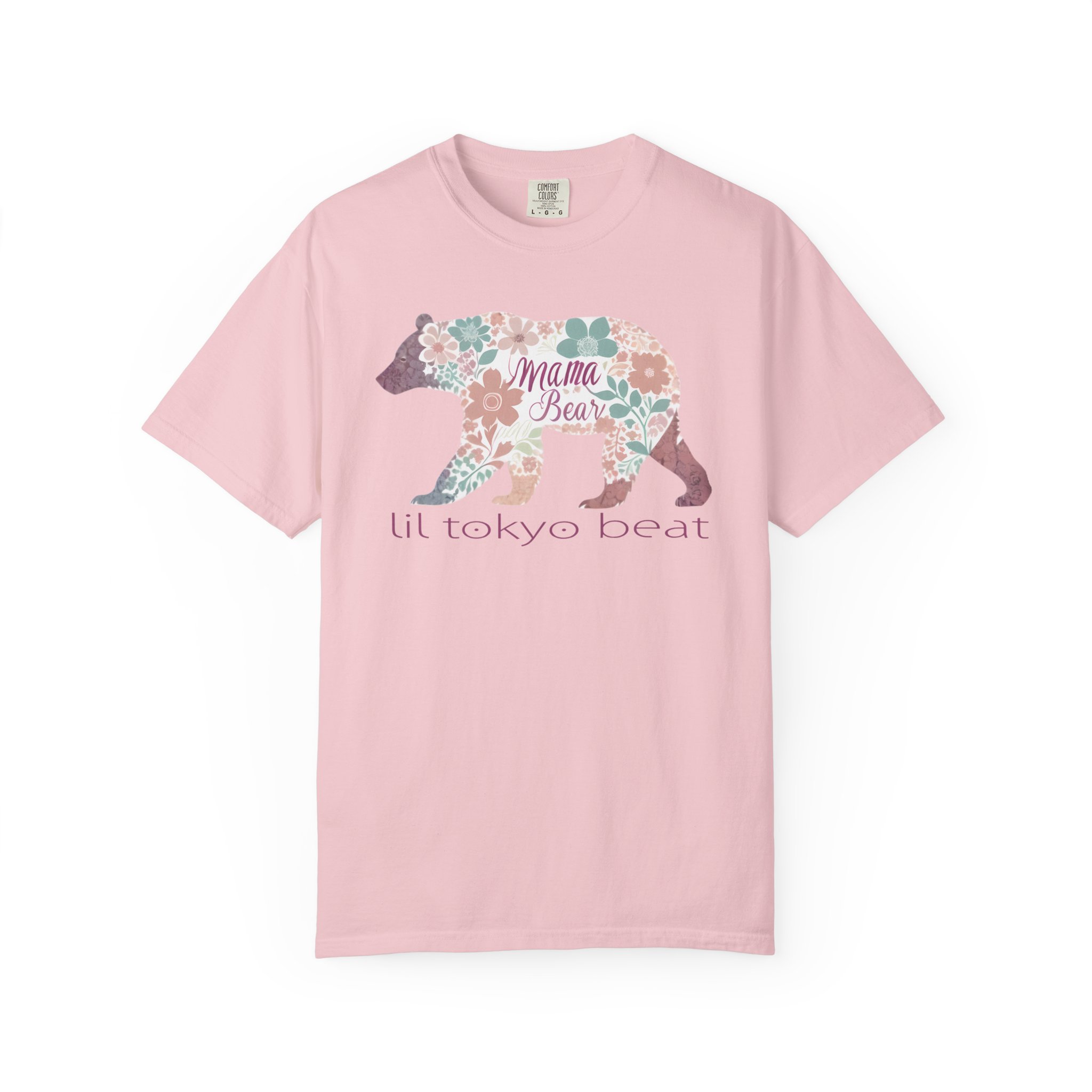 Floral Mama Bear T-Shirt, Cute Gift for Mom, Casual Everyday Wear, Mother's Day, Comfortable Unisex Tee, Nature Lover Apparel, t7 - Image 9