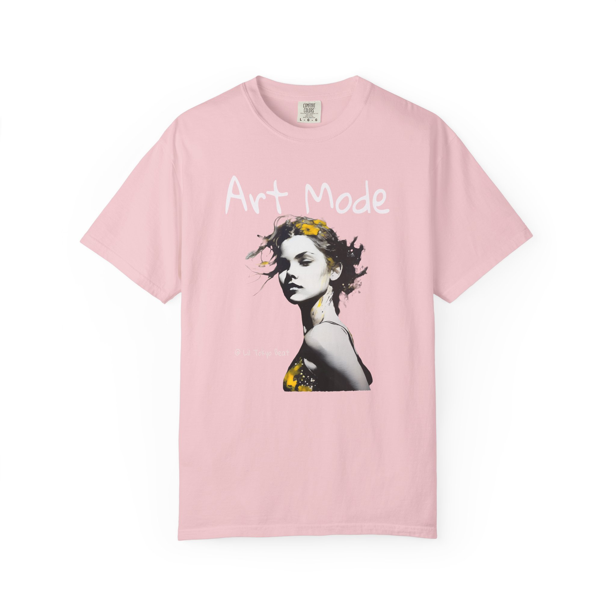 Urban Muse Art Tee - Unisex Garment-Dyed T-shirt for Bold, Creative Rebels, Vibrant Vision Streetwear, Confident Souls, Bold Yellow Splash, t0 - Image 10