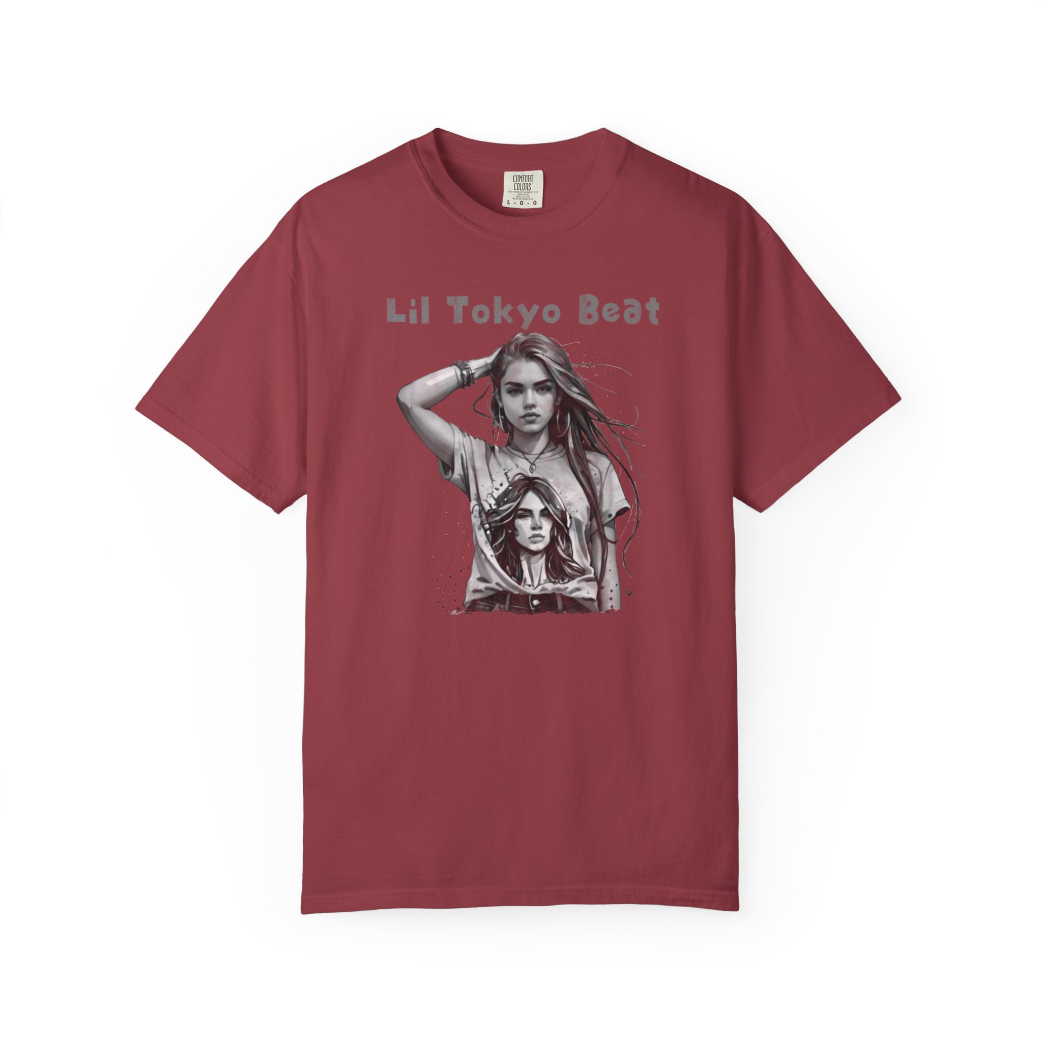 Lil Tokyo Beat Young Girl Graphic Tee | Bold Portrait Design | Indie Streetwear Statement, t7 - Image 14
