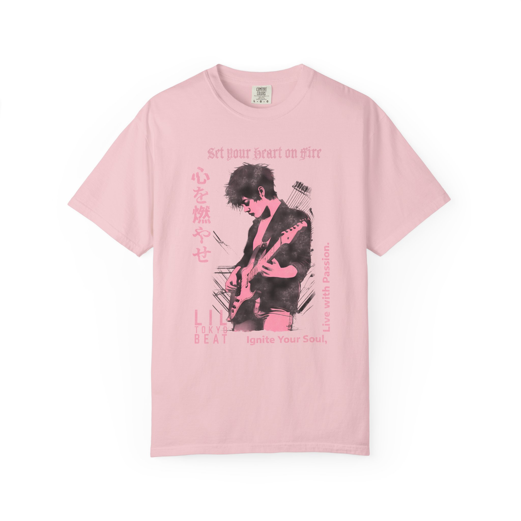 Passion Ignite Unisex Garment-Dyed T-shirt | Set Your Heart on Fire, Live with Passion, Graphic Tee, Inspirational Apparel, Motivational, t0 - Image 9