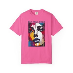 Woman Face, Original Version, Vibrant Modern Art T-Shirt, Unisex Graphic Tee, Colorful Streetwear, Gift for Artists, Festival Apparel, Casual Fashion, t7