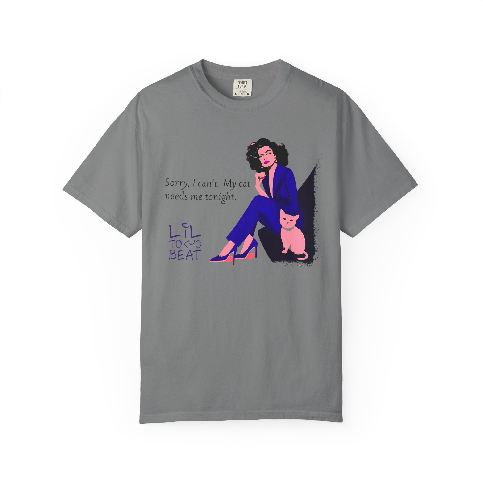 Glam Cat Lover T-Shirt – Cat Need Me, Chic Feminine Tee, Cat Mom Gift, Funny Cat Lady Top, Cat Owner Apparel, t0 - Image 2