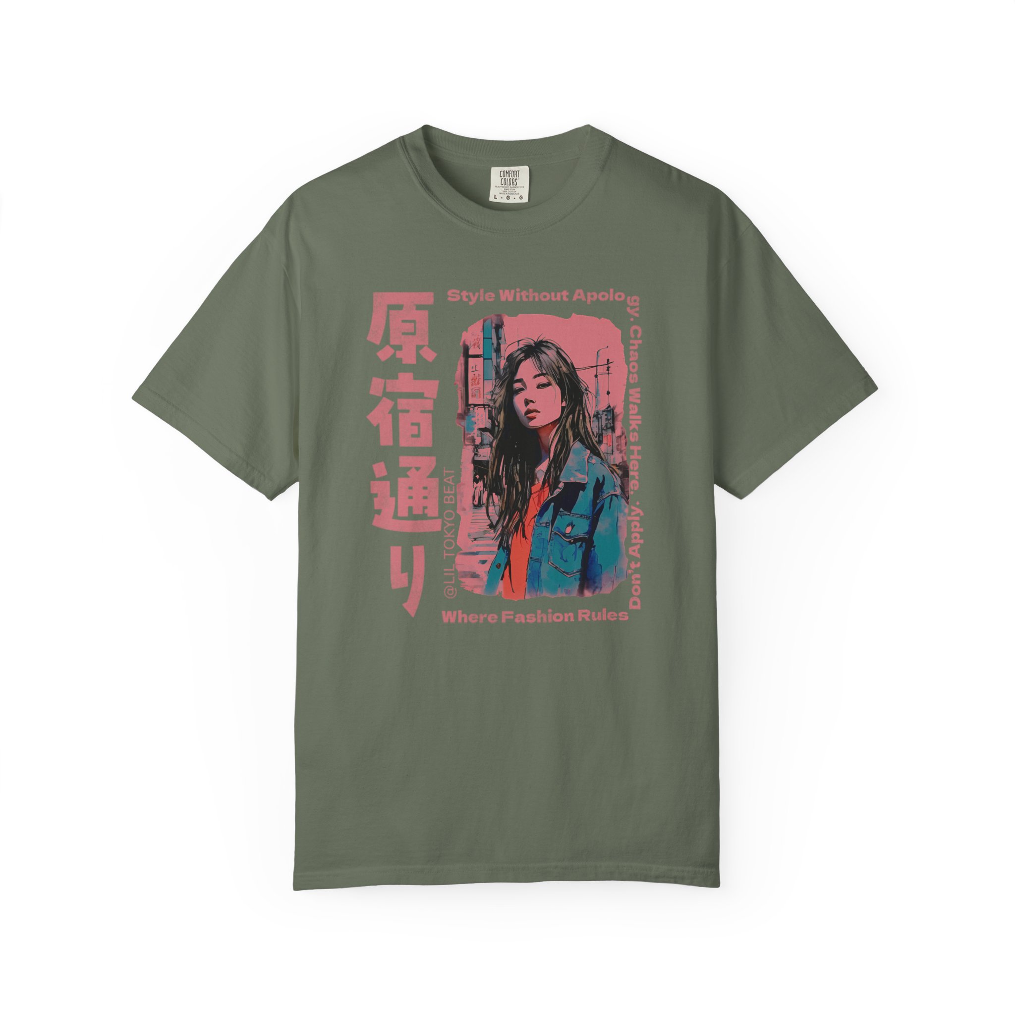 Harajuku Street Style Tee | Japanese Fashion Inspired T-Shirt, Lil Tokyo Beat Style, Unisex Top, Casual Tee, Trendy Graphic Shirt, t0 - Image 4
