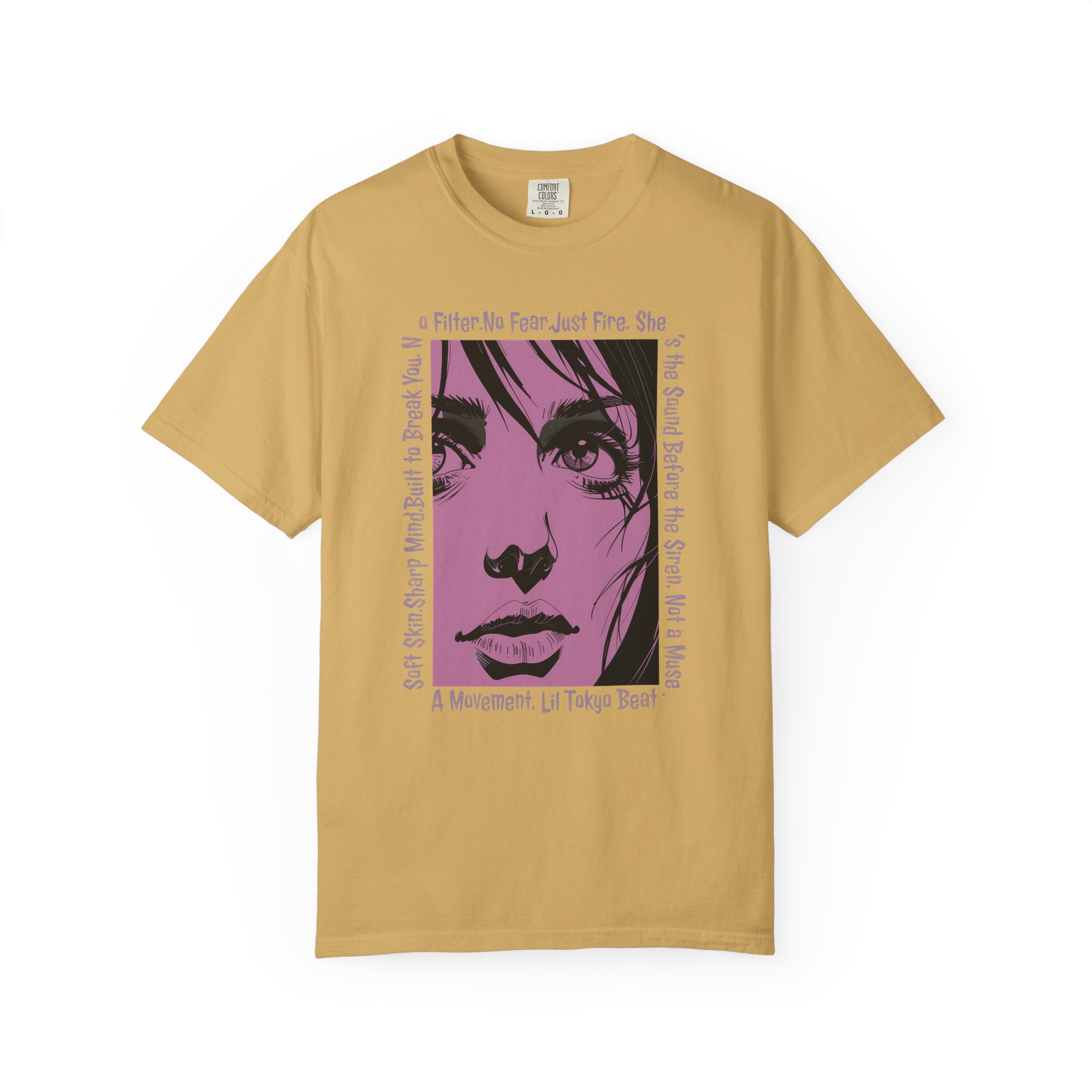 Empowerment Graphic Tee, Feminist Tshirt, Movement Shirt, Streetwear, Bold Art, Unisex Garment-Dyed T-shirt, t0 - Image 2