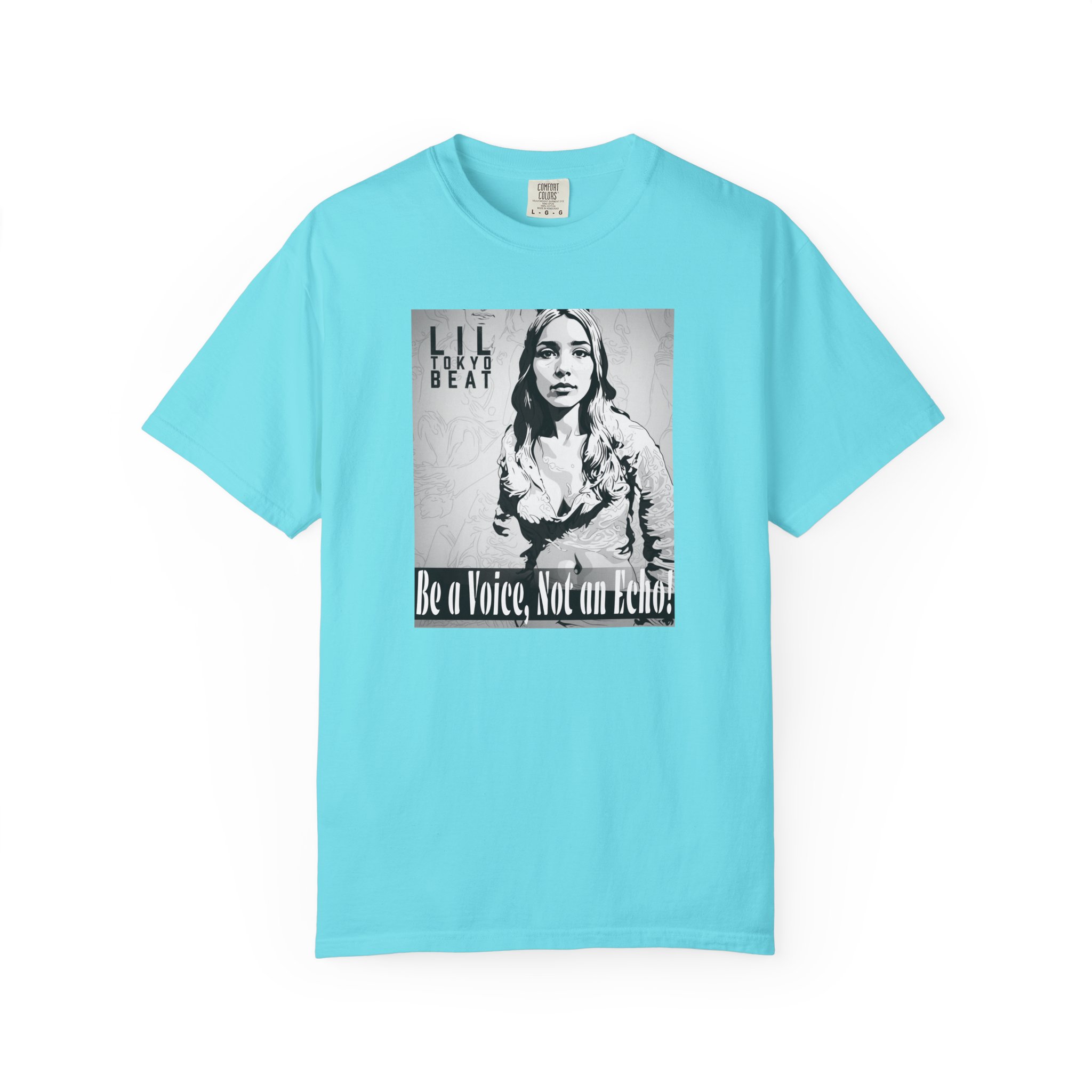 Empowering Message T-Shirt: Be a Voice, Not an Echo - Unisex Casual Wear for Inspiration, Gift for Activists, Statement Apparel, t7 - Image 9